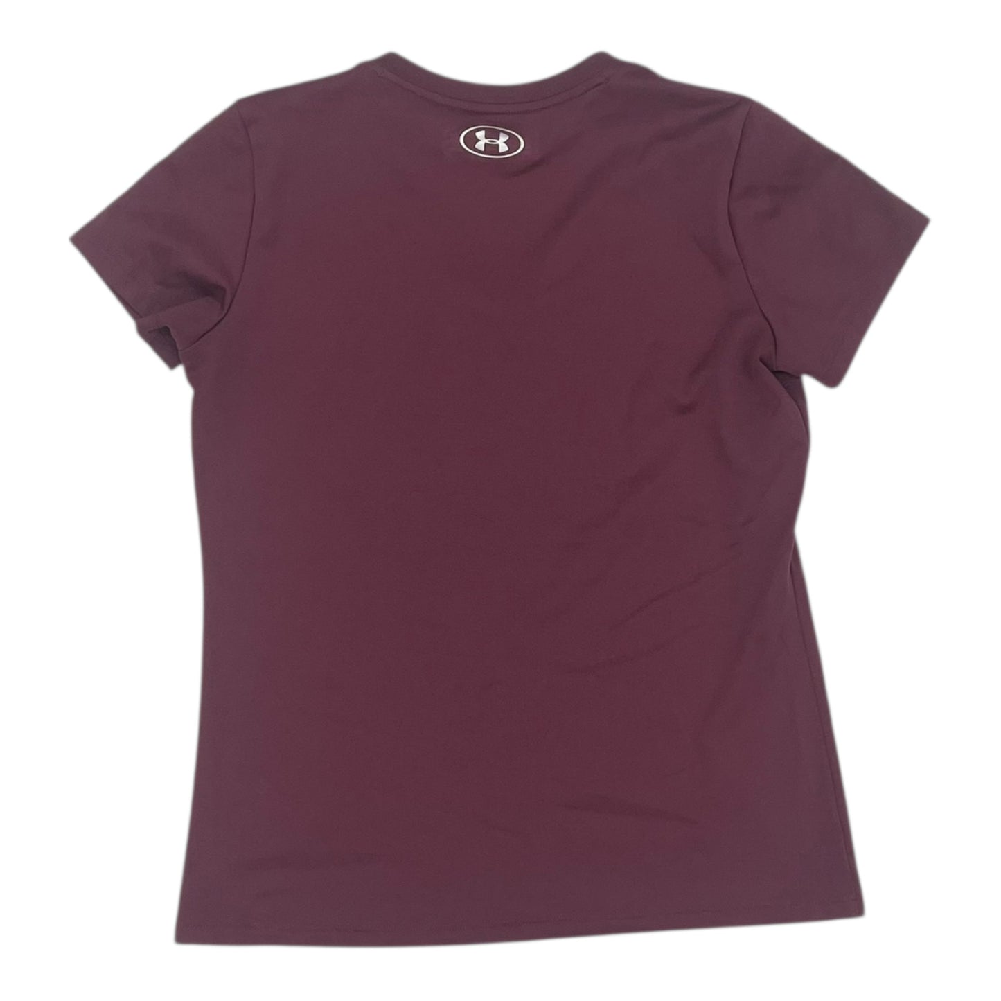 Athletic Top Ss By Under Armour In Purple, Size:S