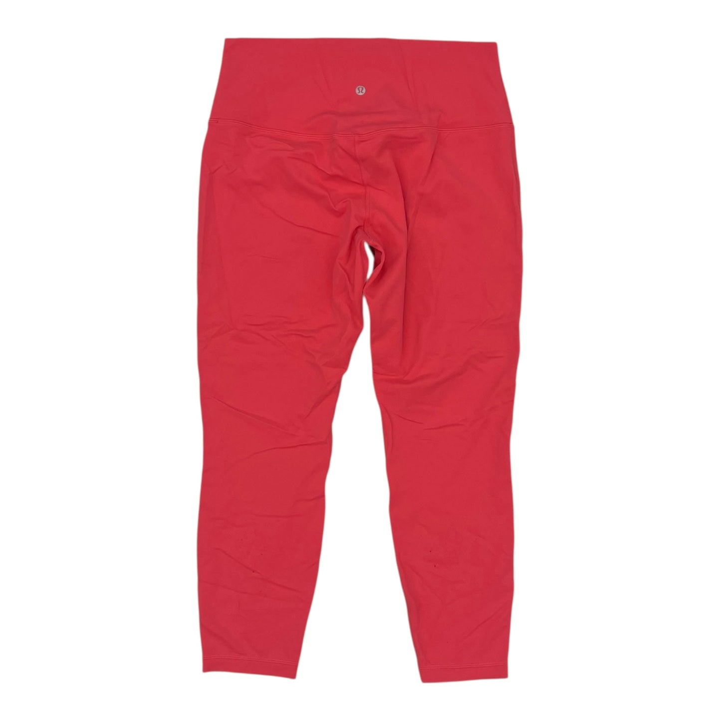 Athletic Leggings Capris By Lululemon In Pink, Size:L