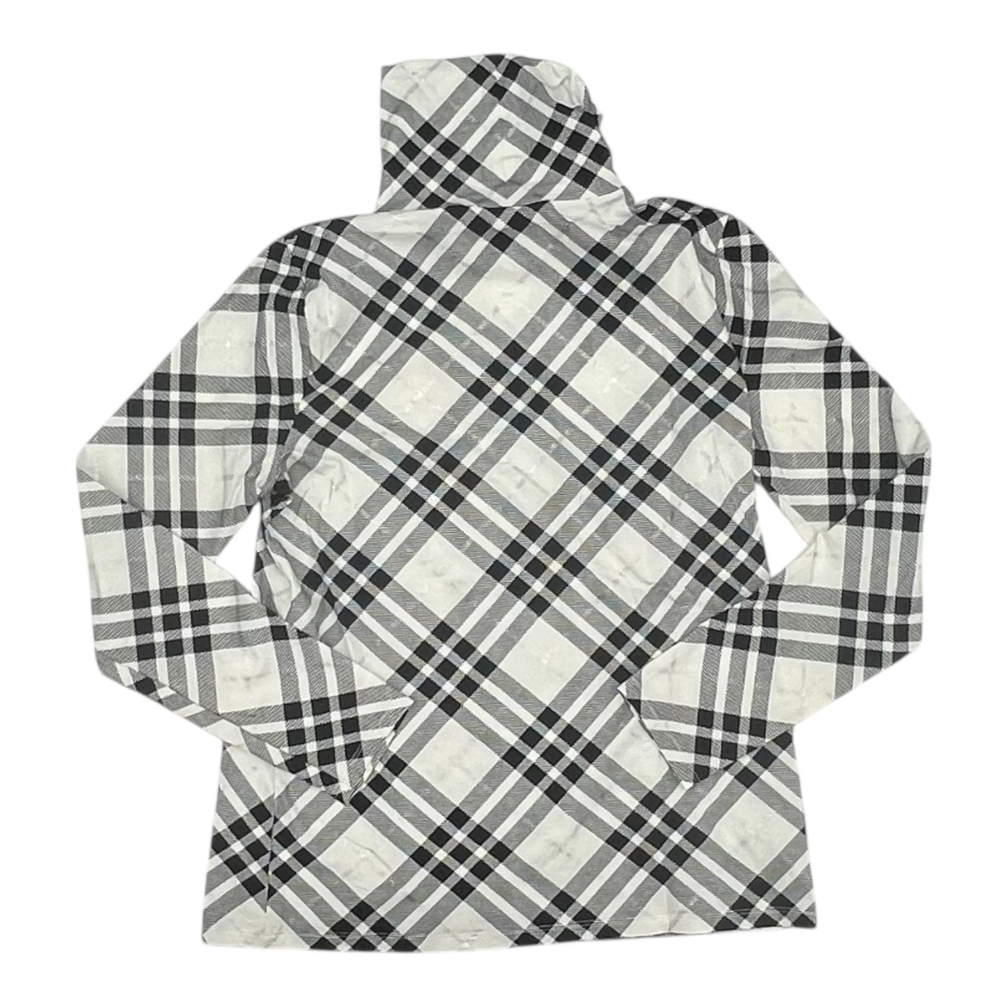 Top Ls By Talbots In Black & Red, Size:L