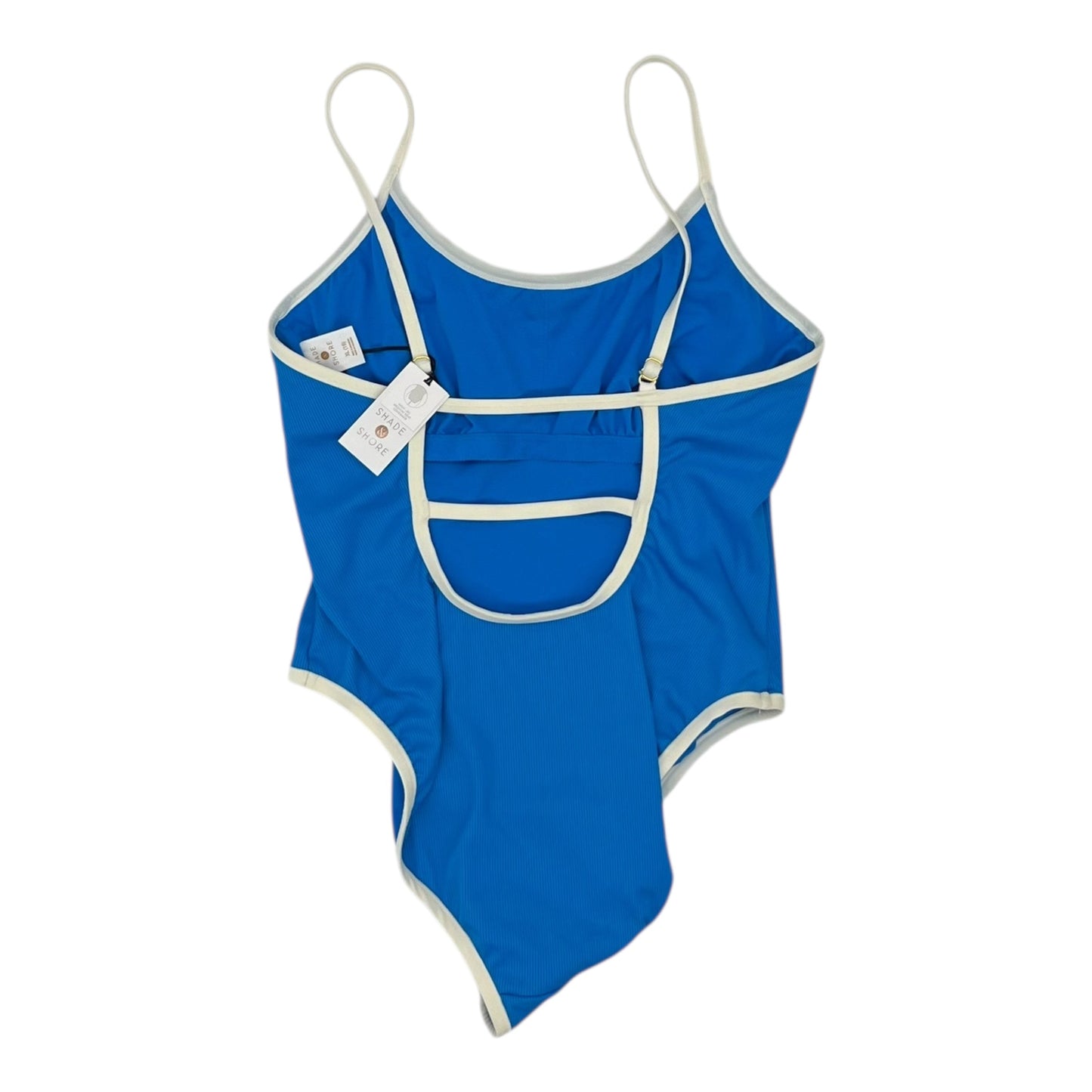 Swimsuit By Shade & Shore In Blue, Size:Xl