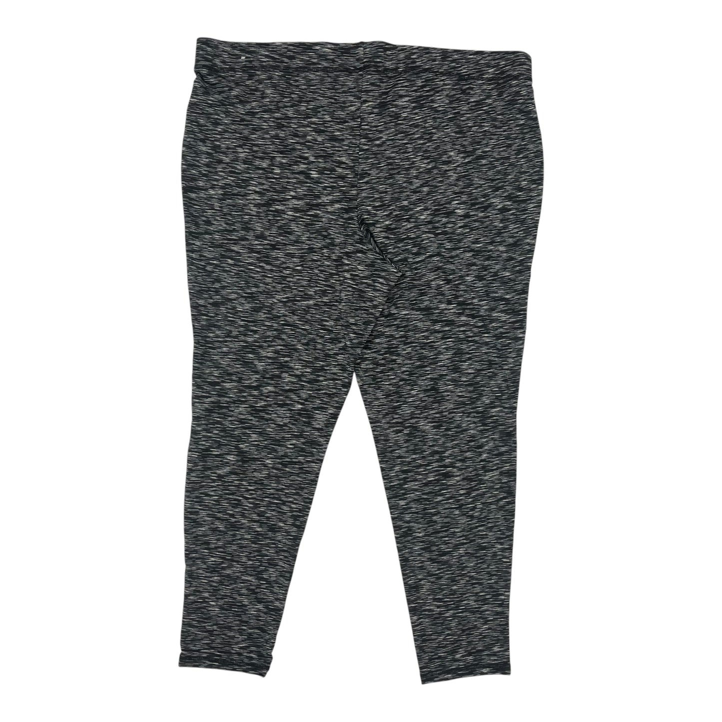 Athletic Leggings By Livi Active In Black, Size:4X