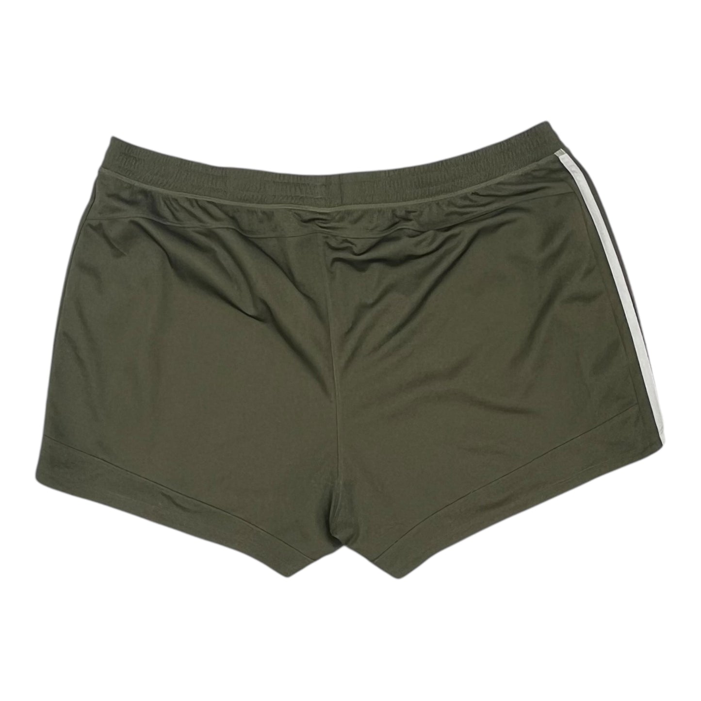 Athletic Shorts By Adidas In Green, Size:3X