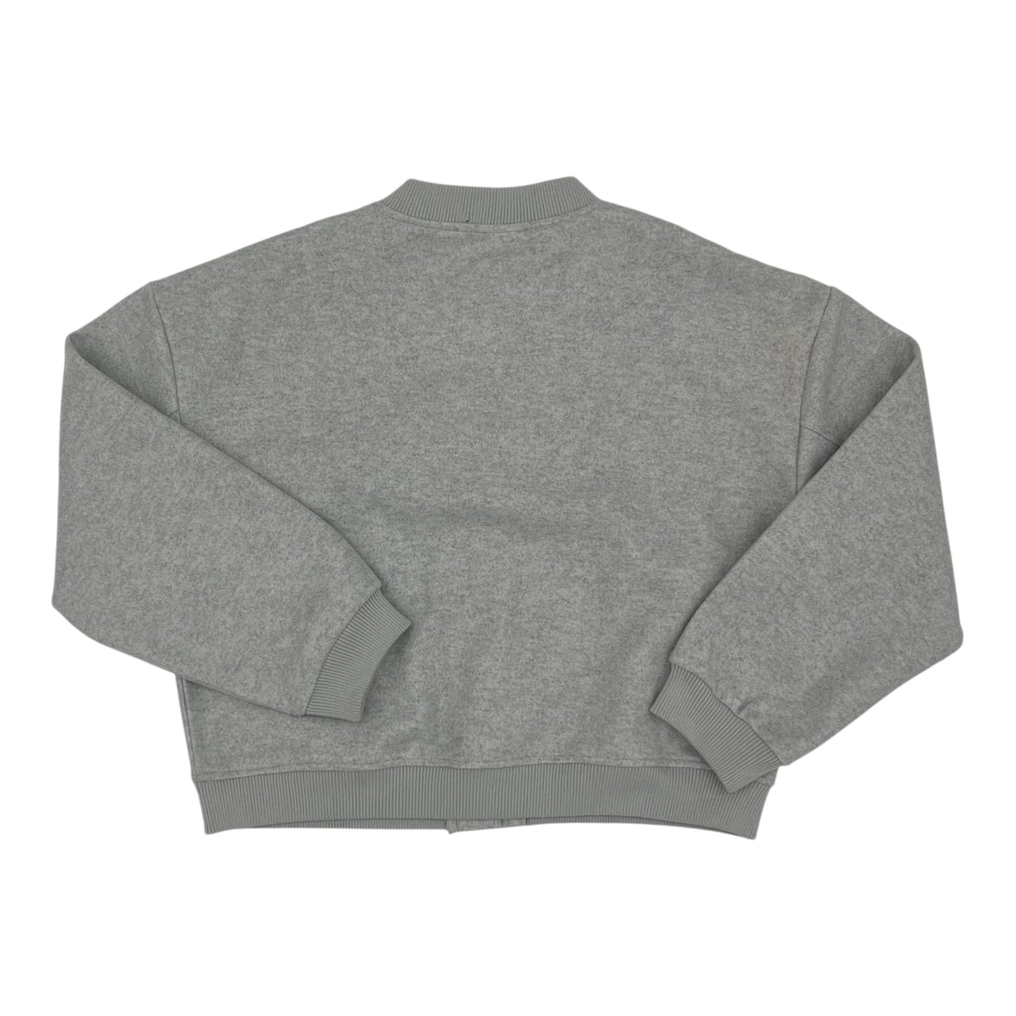 Jacket Moto By Beachlunchlounge In Grey, Size:L