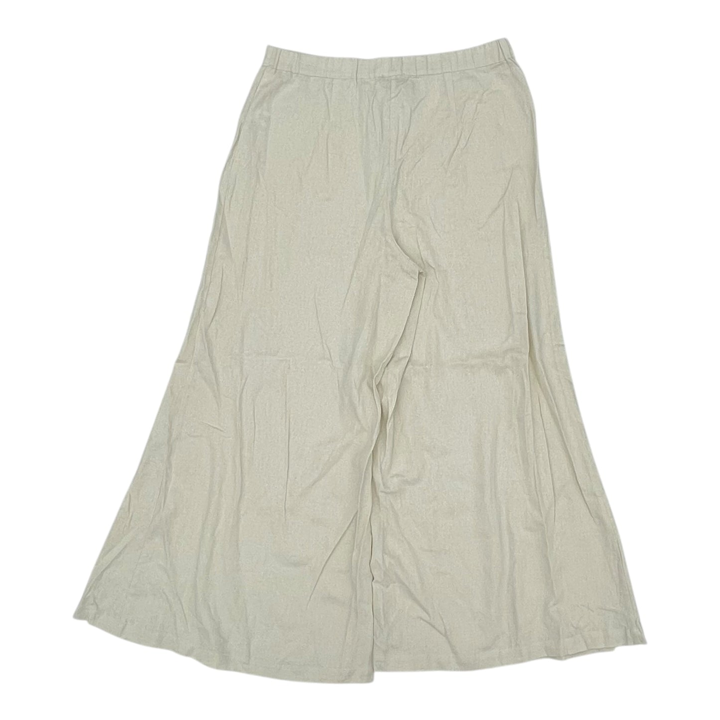 Pants Linen By Vince Camuto In Cream, Size:L