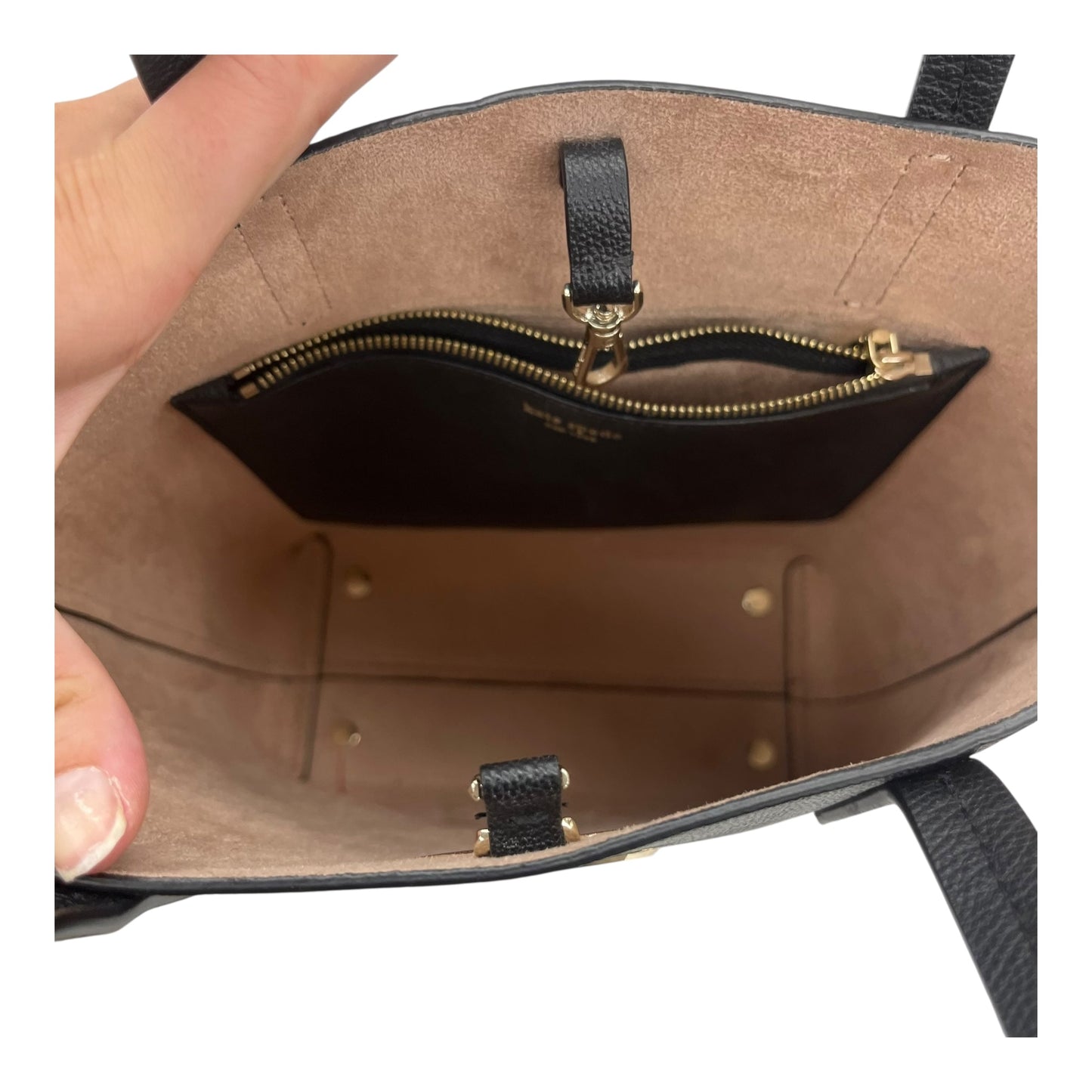 Handbag Designer By Kate Spade In Black, Size:Medium