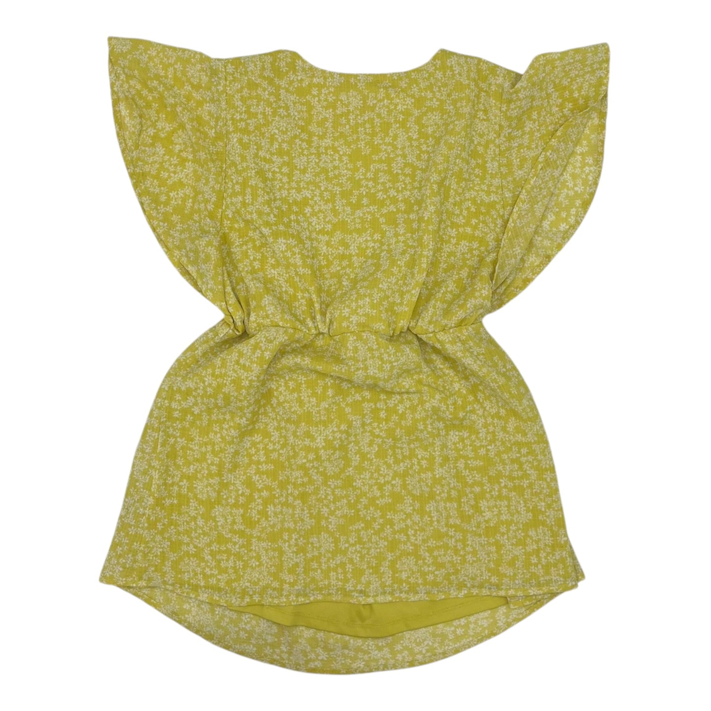 Mat Top Ss By Isabel Maternity In Yellow, Size:S