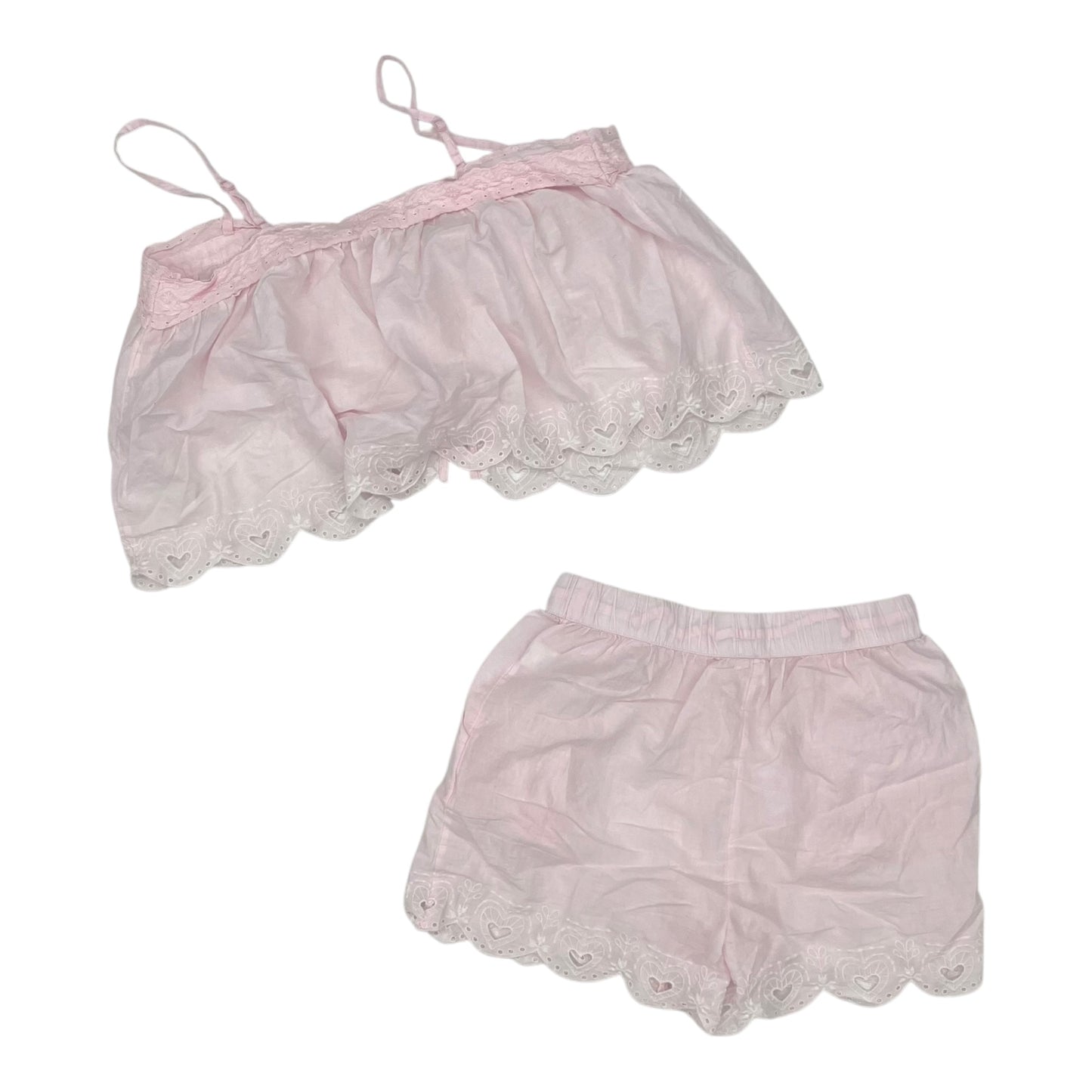 Lounge Set Shorts By Clothes Mentor In Pink, Size:S