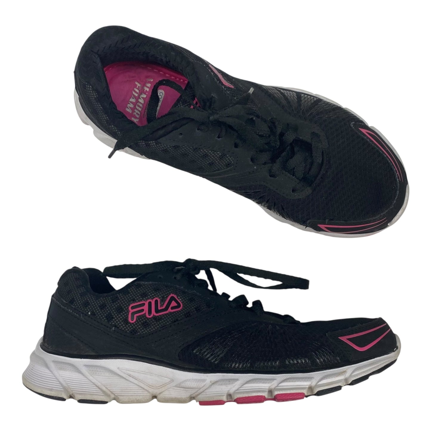 SHOES ATHLETIC by FILA In BLACK, Size: 8.5