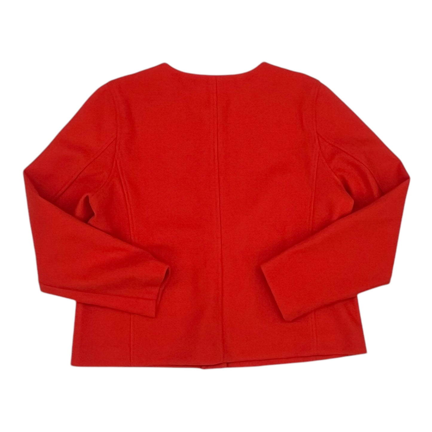Cardigan By Croft And Barrow In Orange, Size:L