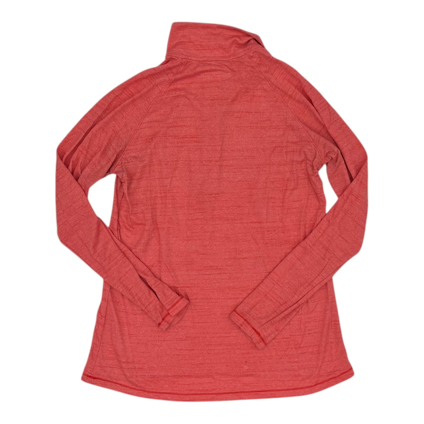 Athletic Top Ls Collar By Under Armour In Red, Size:M