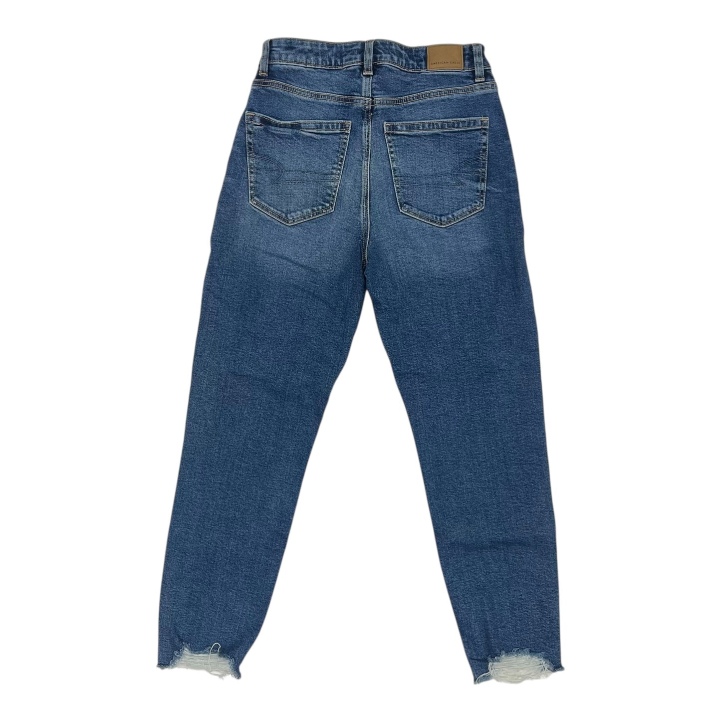 Jeans Skinny By American Eagle In Blue Denim, Size:2