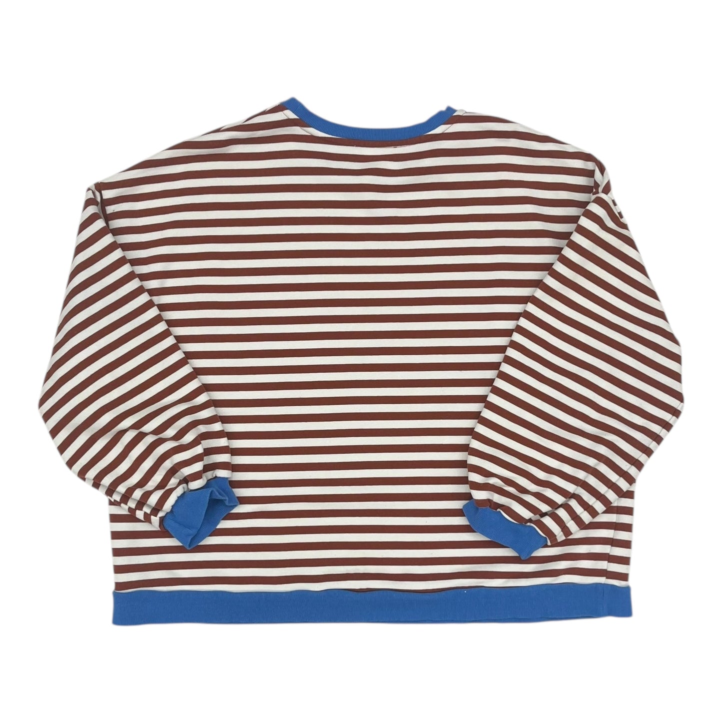 Sweatshirt Crewneck By Cme In Striped Pattern, Size:2X