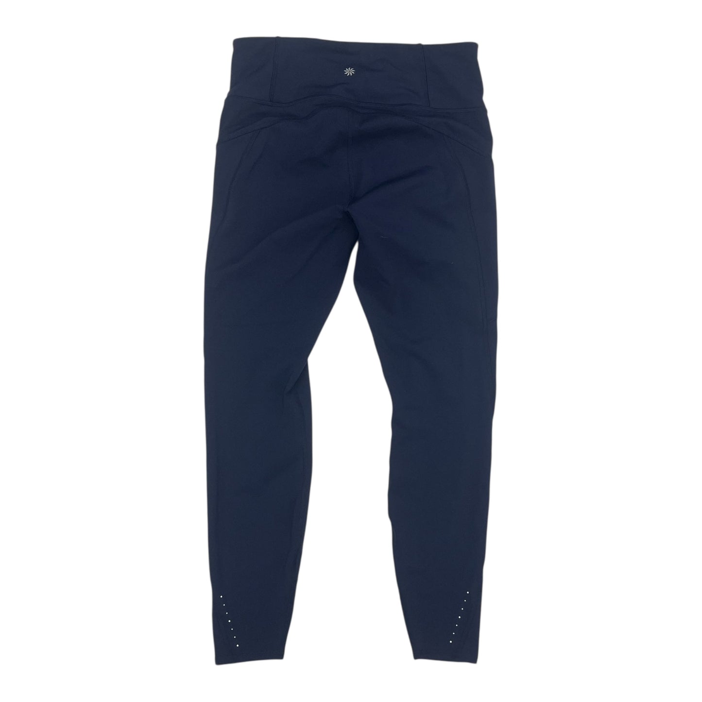 Athletic Leggings By Athleta In Navy, Size:M