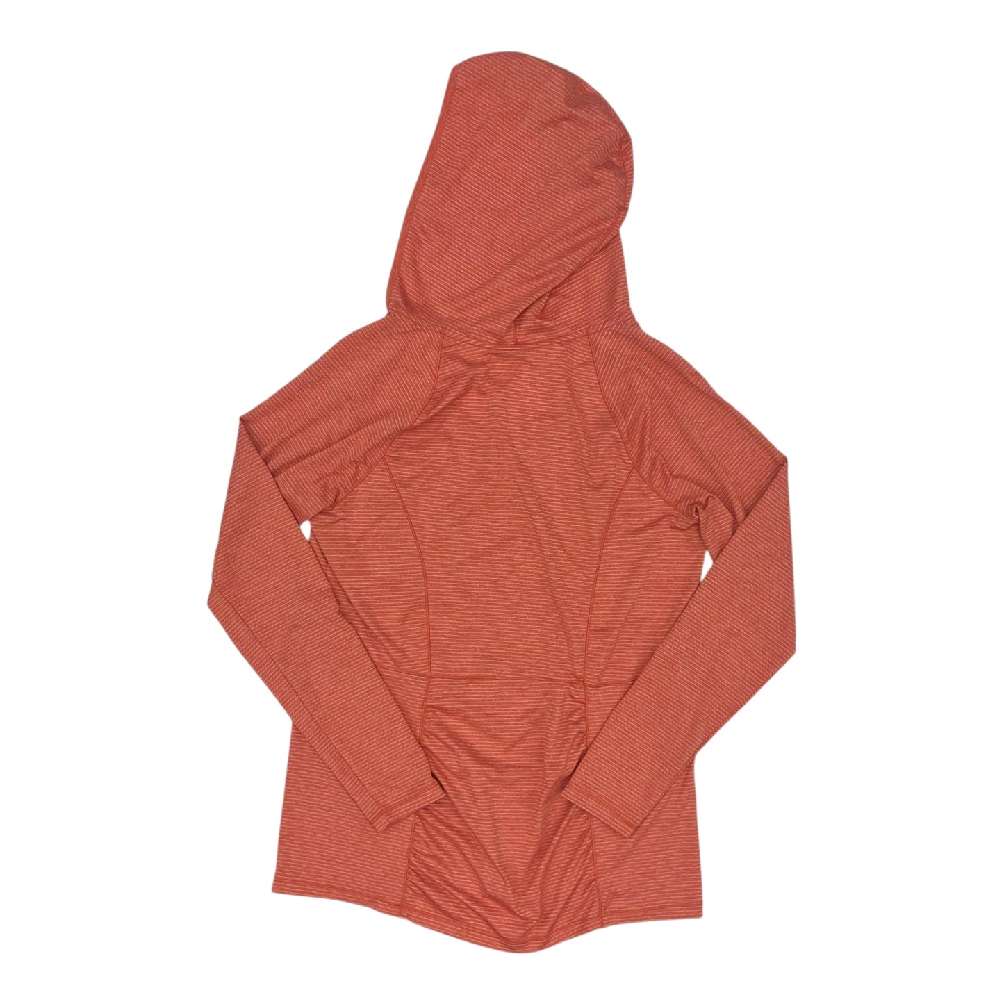 Athletic Top Ls Collar By Eddie Bauer In Orange, Size:L