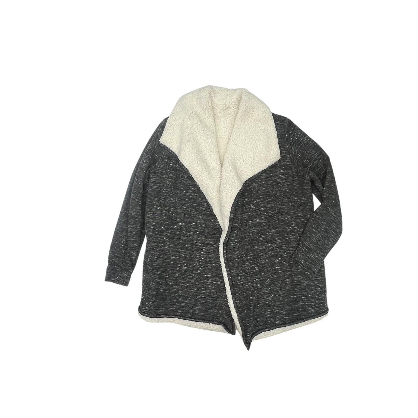 Sweater Cardigan By Gap In Grey, Size:L