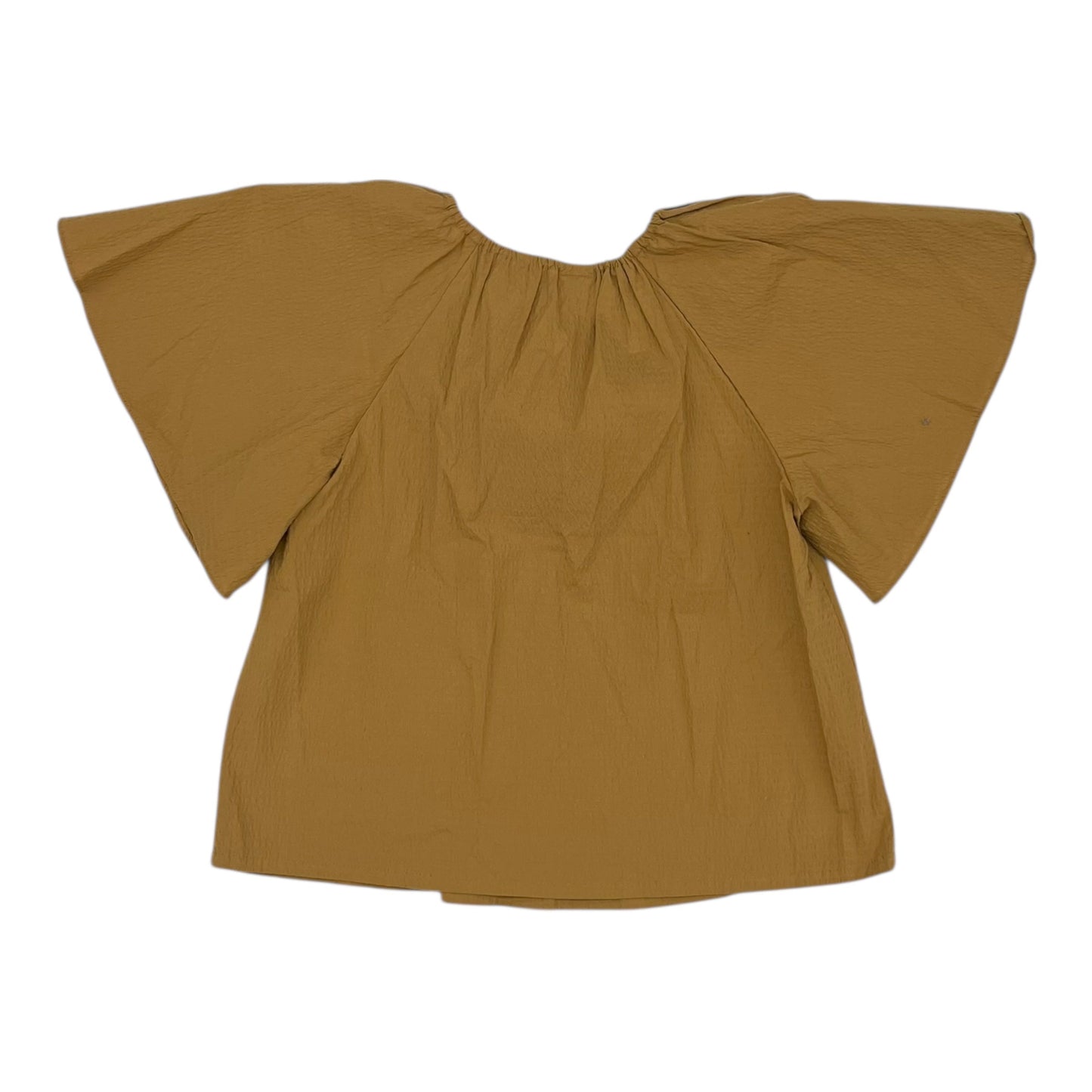 Blouse Ss By A New Day In Brown, Size:Xs