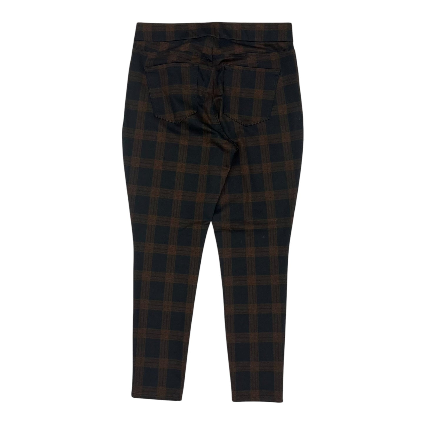 Pants Leggings By Nine West Apparel In Black & Brown, Size:L