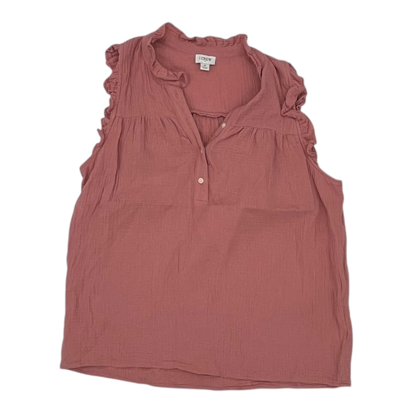 Top Ss By J. Crew In Pink, Size:M