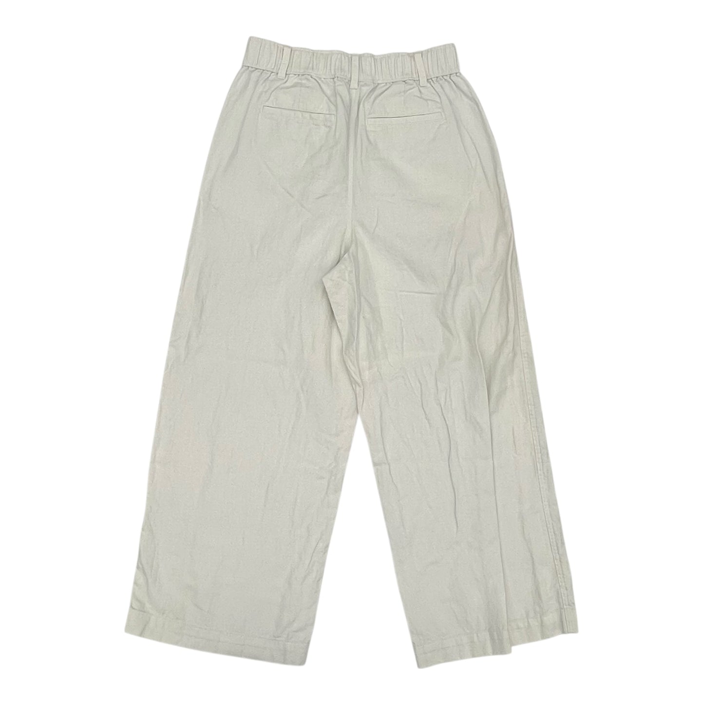 Pants Linen By Madewell In White, Size:8