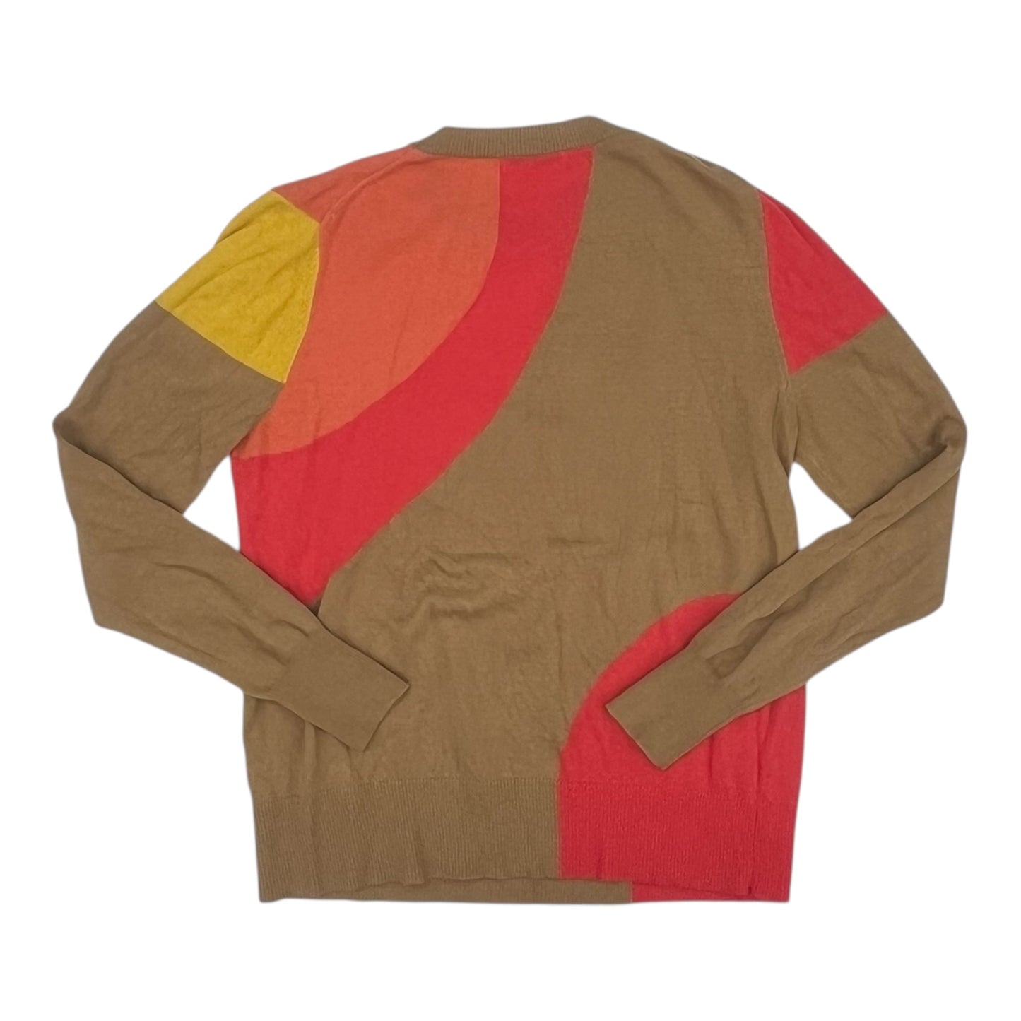 Sweater By Staccato In Brown & Pink, Size:L