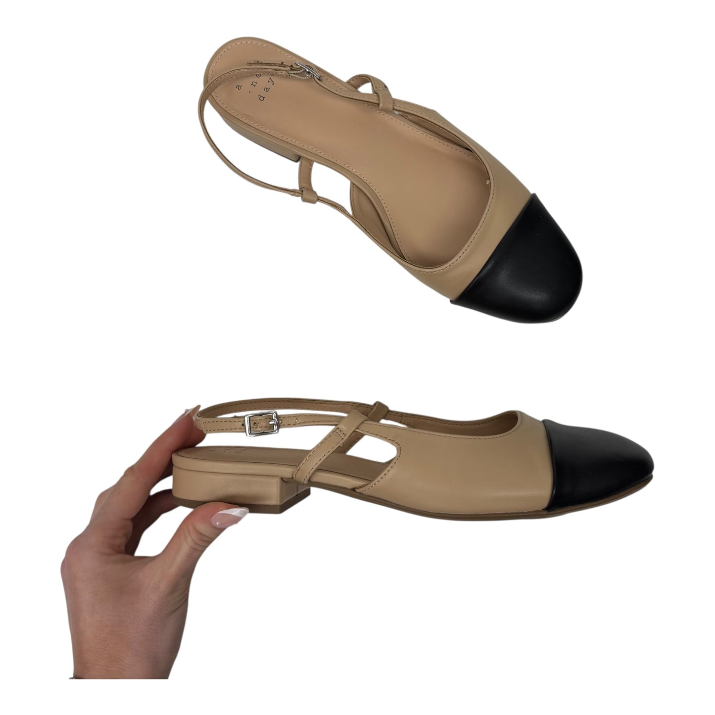 Shoes Athletic By A New Day In Black & Tan, Size:7