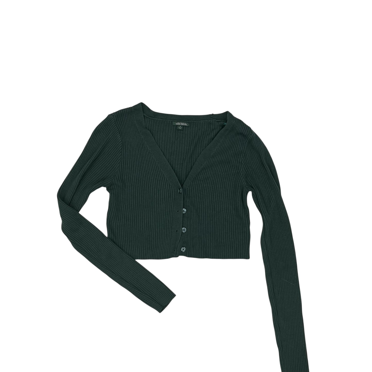 Cardigan By Wild Fable In Green, Size:M