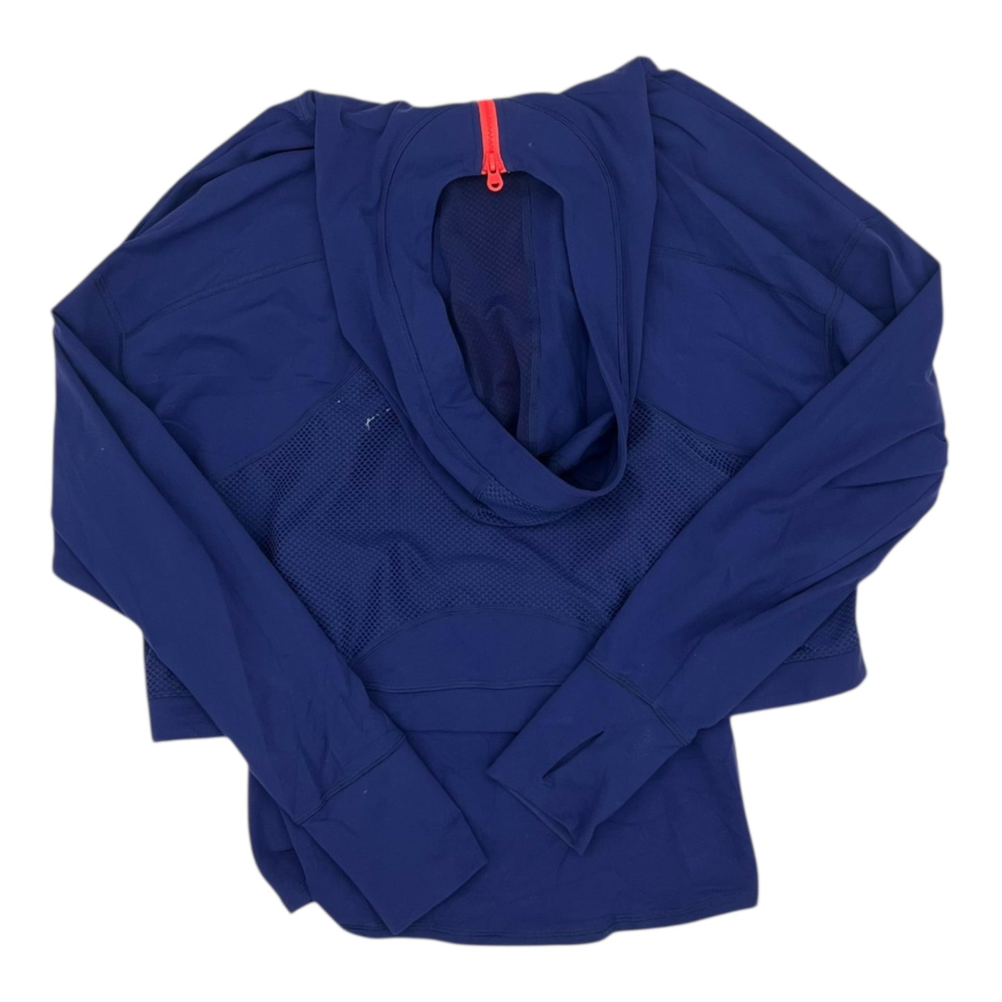 Athletic Jacket By Lucy In Blue, Size:L
