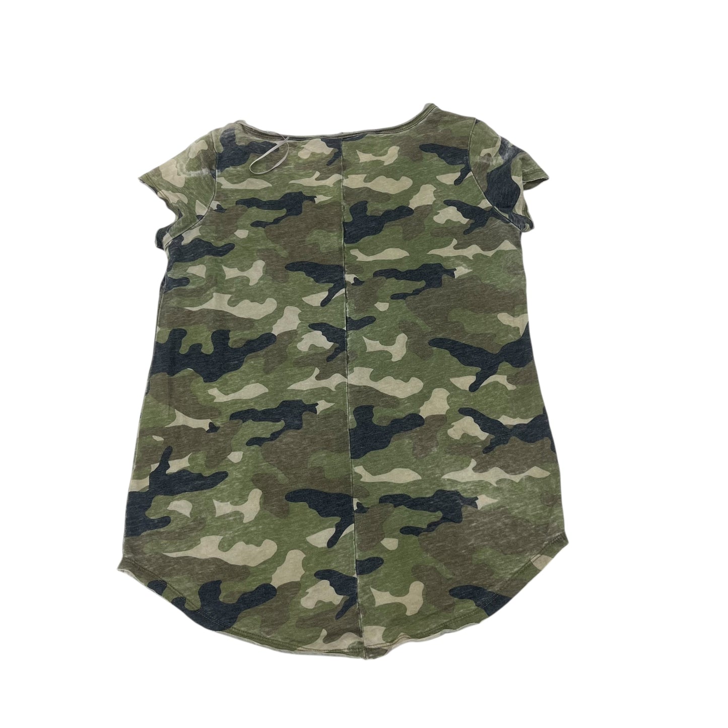 Top Ss By William Rast In Camouflage Print, Size:S