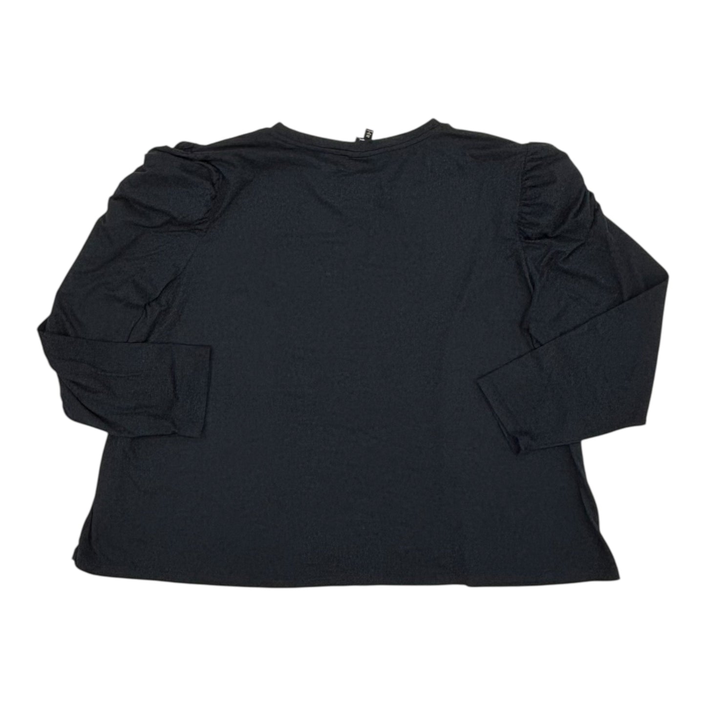 Top Ls By Bobeau In Navy, Size:3X