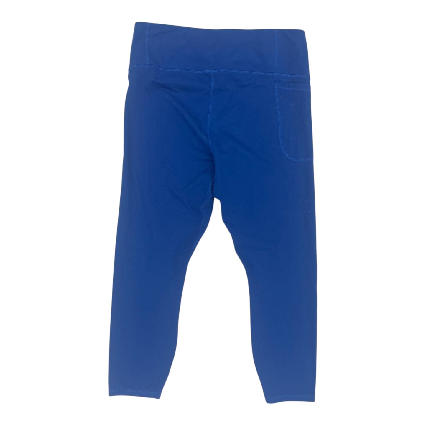 Athletic Leggings By Under Armour In Blue, Size:Xl