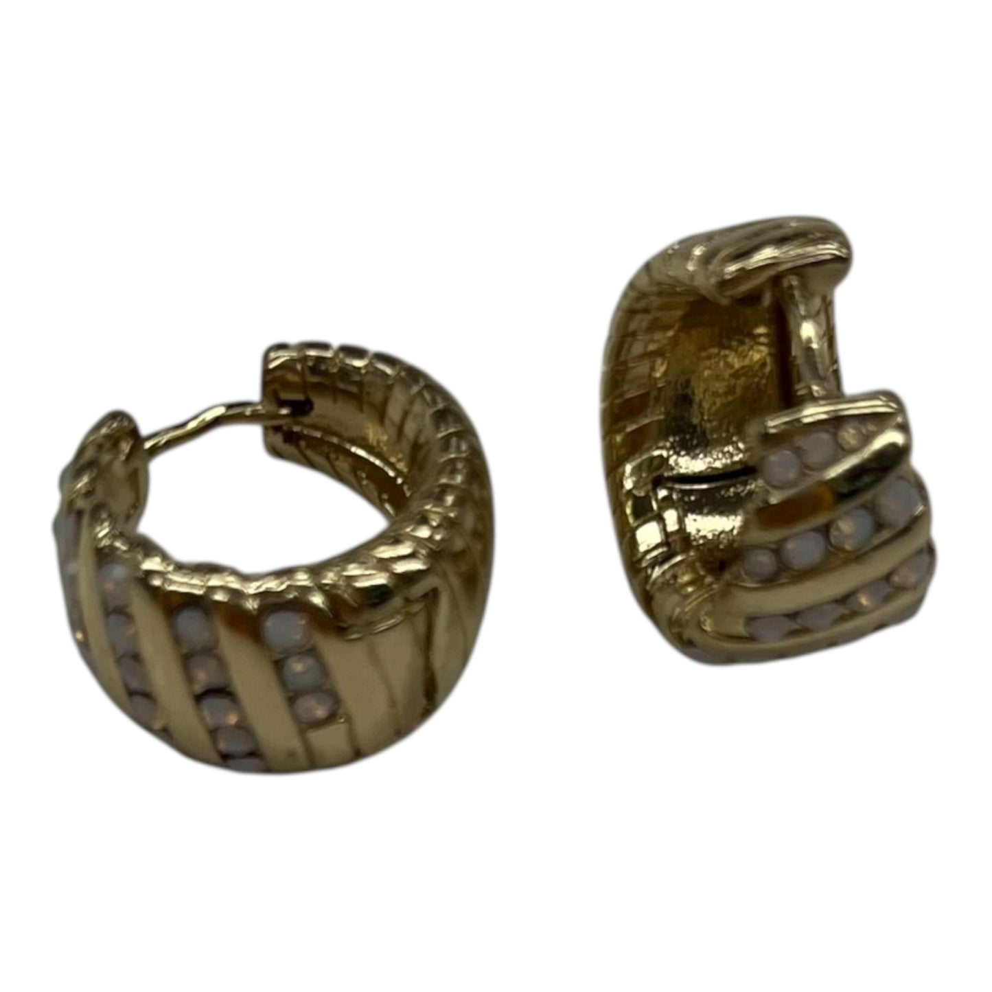 Earrings Hoop By Clothes Mentor In Gold