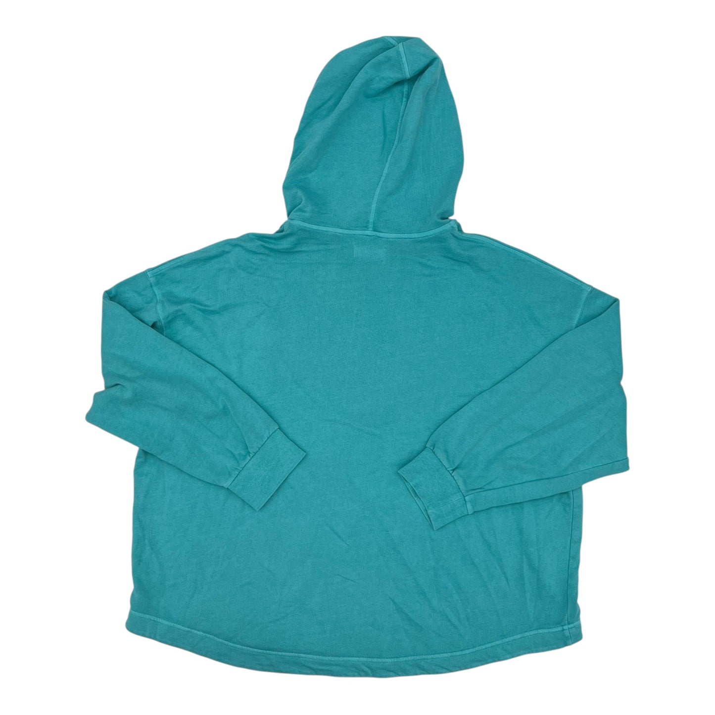 Sweatshirt Hoodie By Old Navy In Teal, Size:Xxl