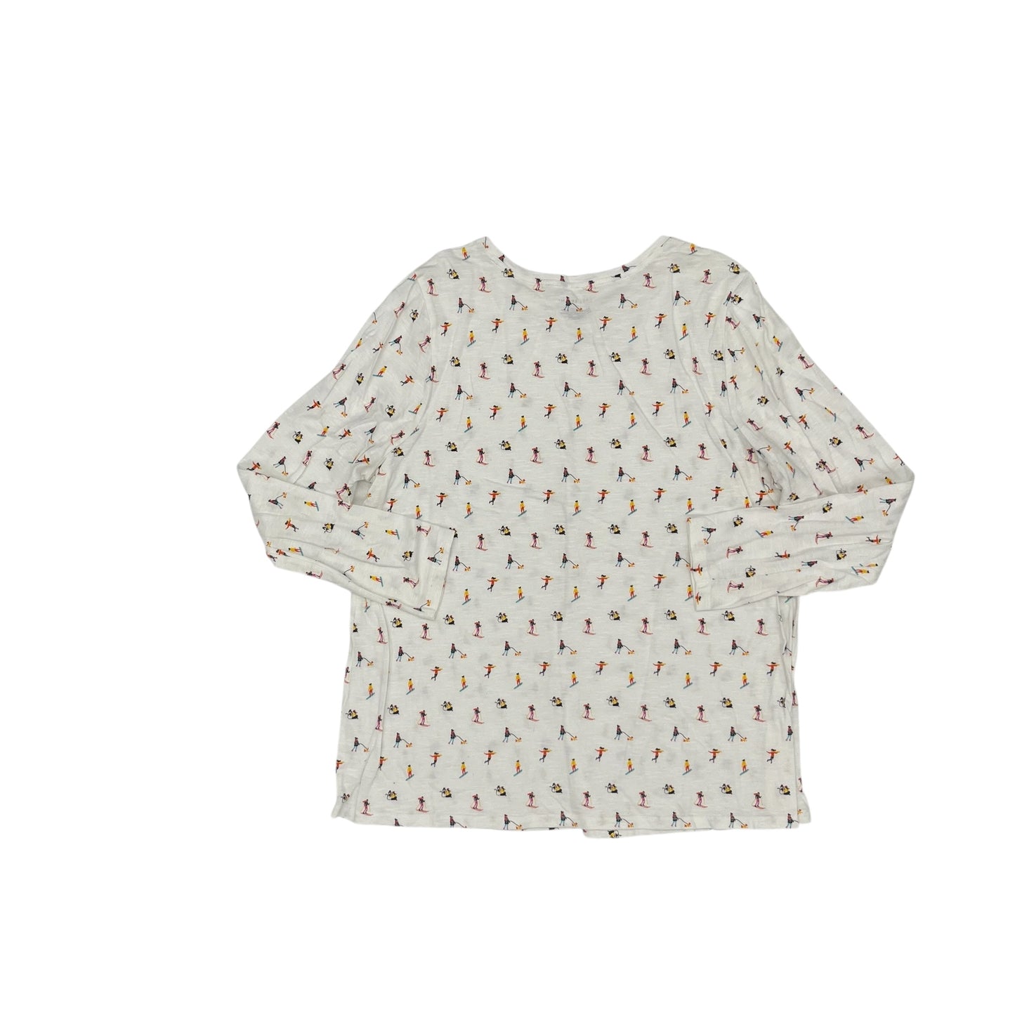 Top Ls By Lane Bryant In White, Size:L