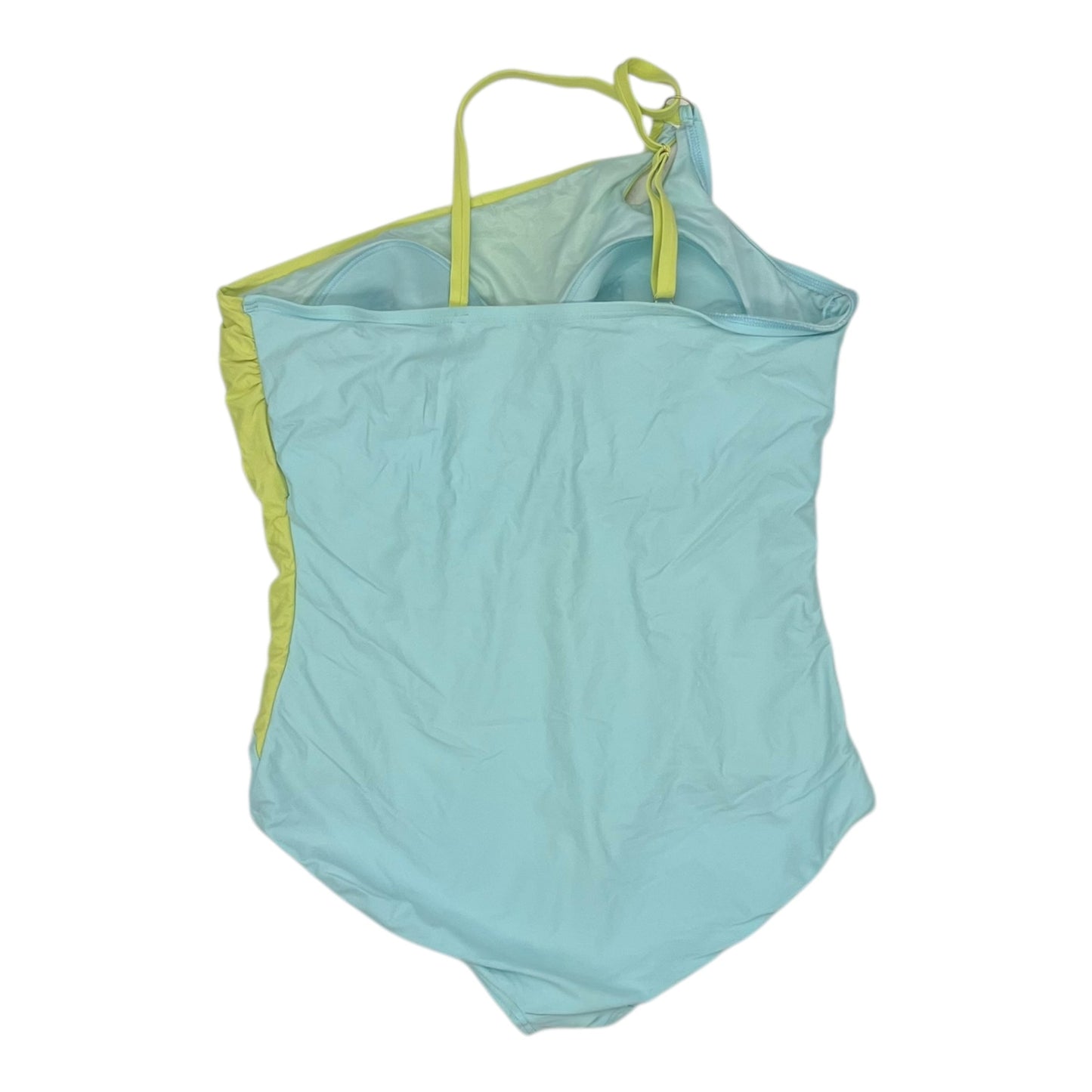 Swimsuit By Lands End In Blue & Green, Size:3X