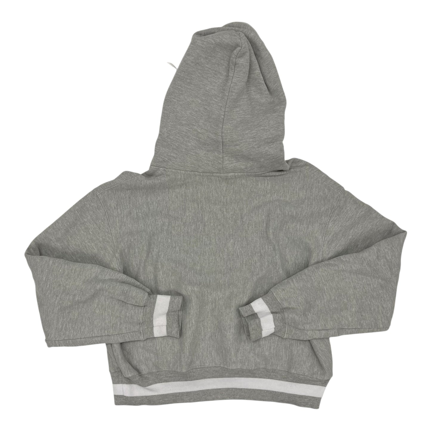 Sweatshirt Hoodie By Champion In Grey, Size:L