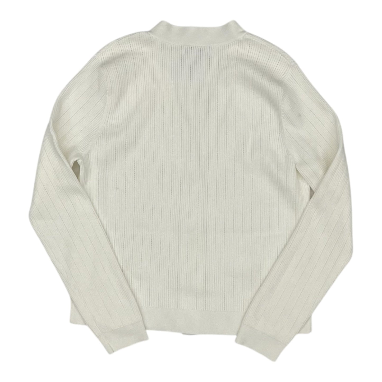 Cardigan By Sofia By Sofia Vergara In Cream, Size:L