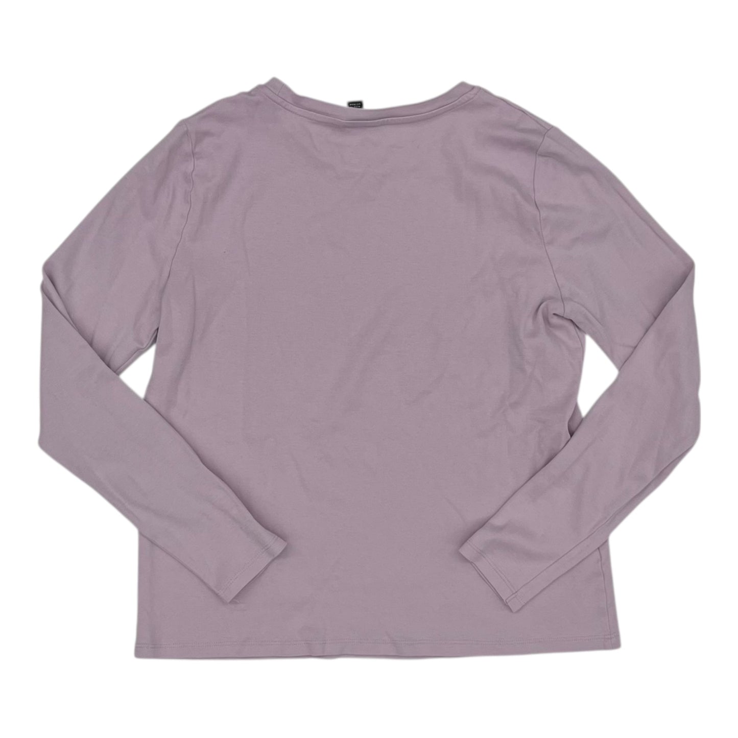 Top Ls Basic By Ann Taylor In Purple, Size:L
