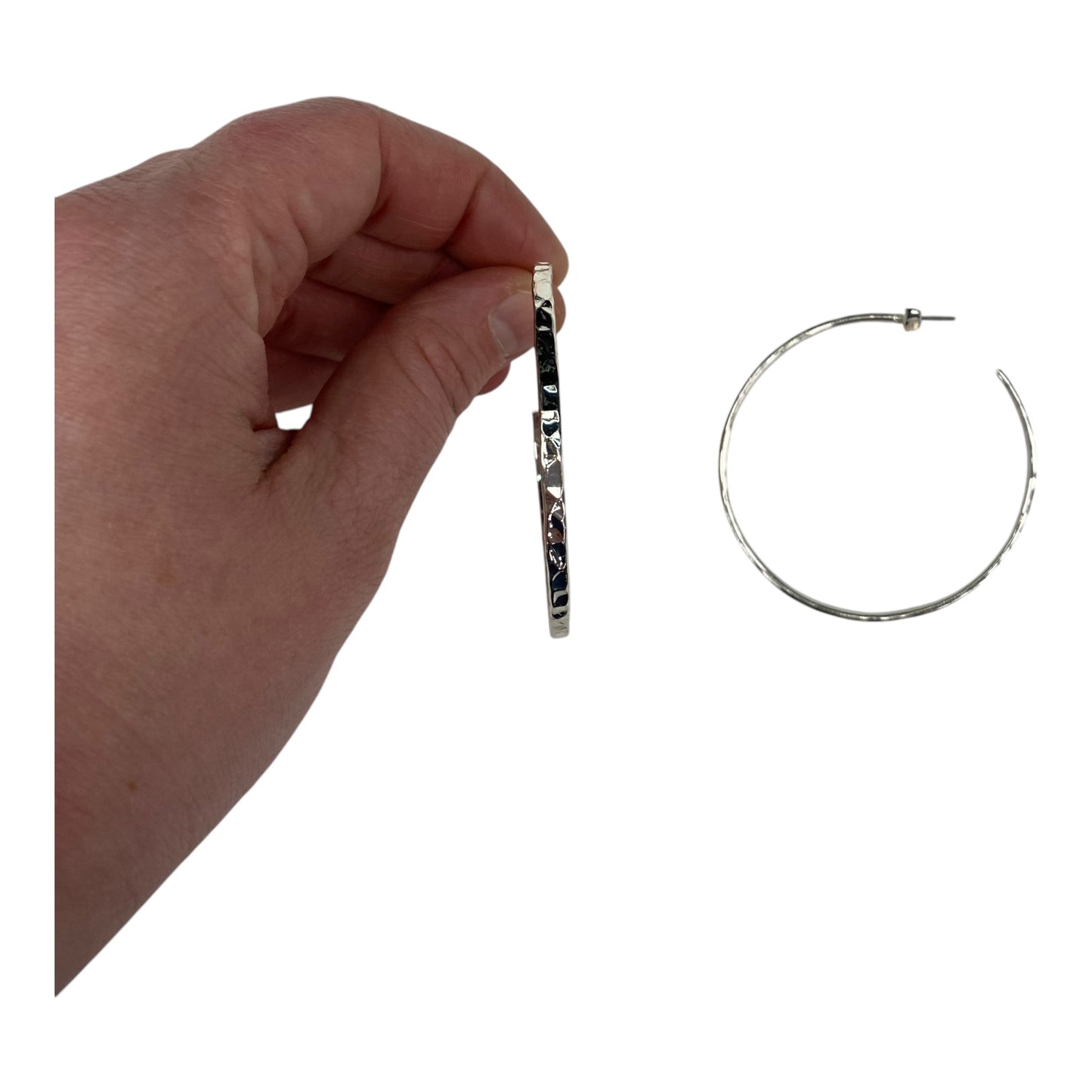 Earrings Hoop By Cmf In Silver