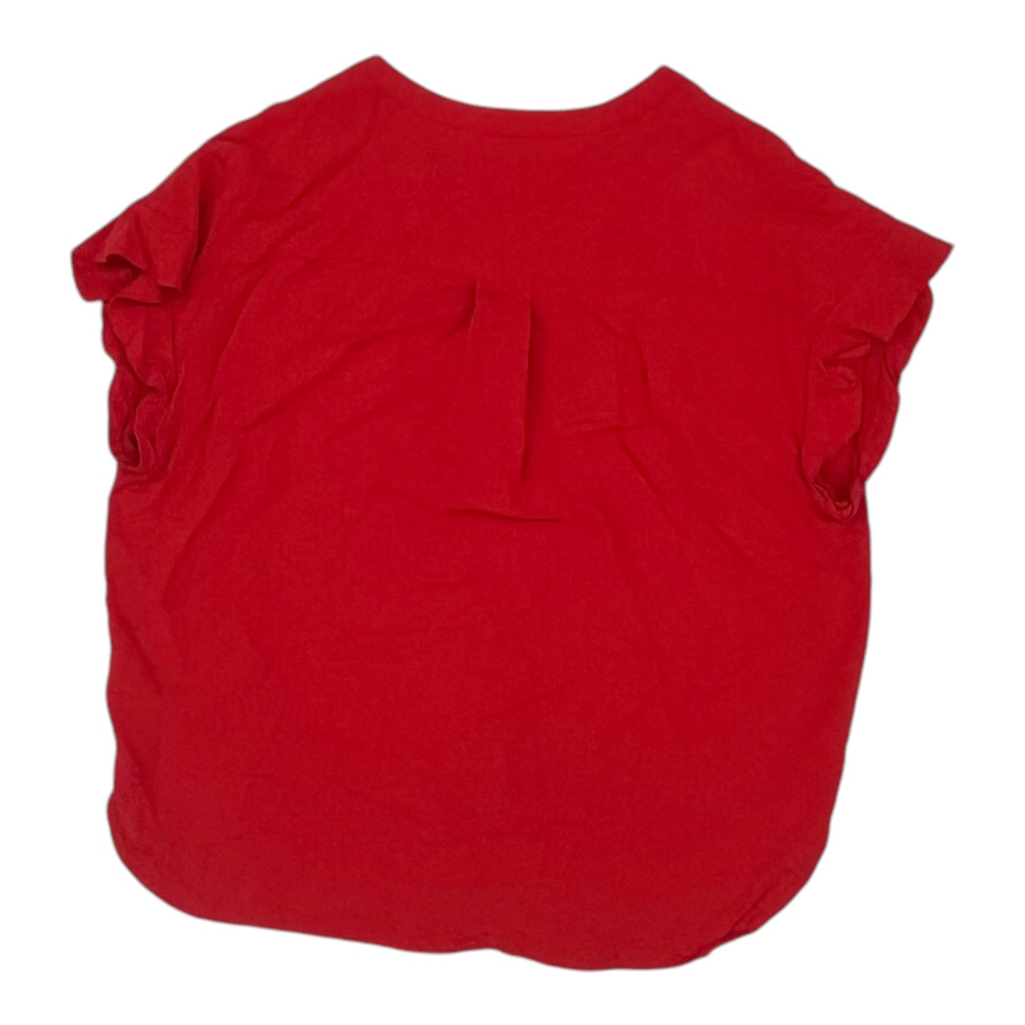 Top Ss By J. Crew In Red, Size:M