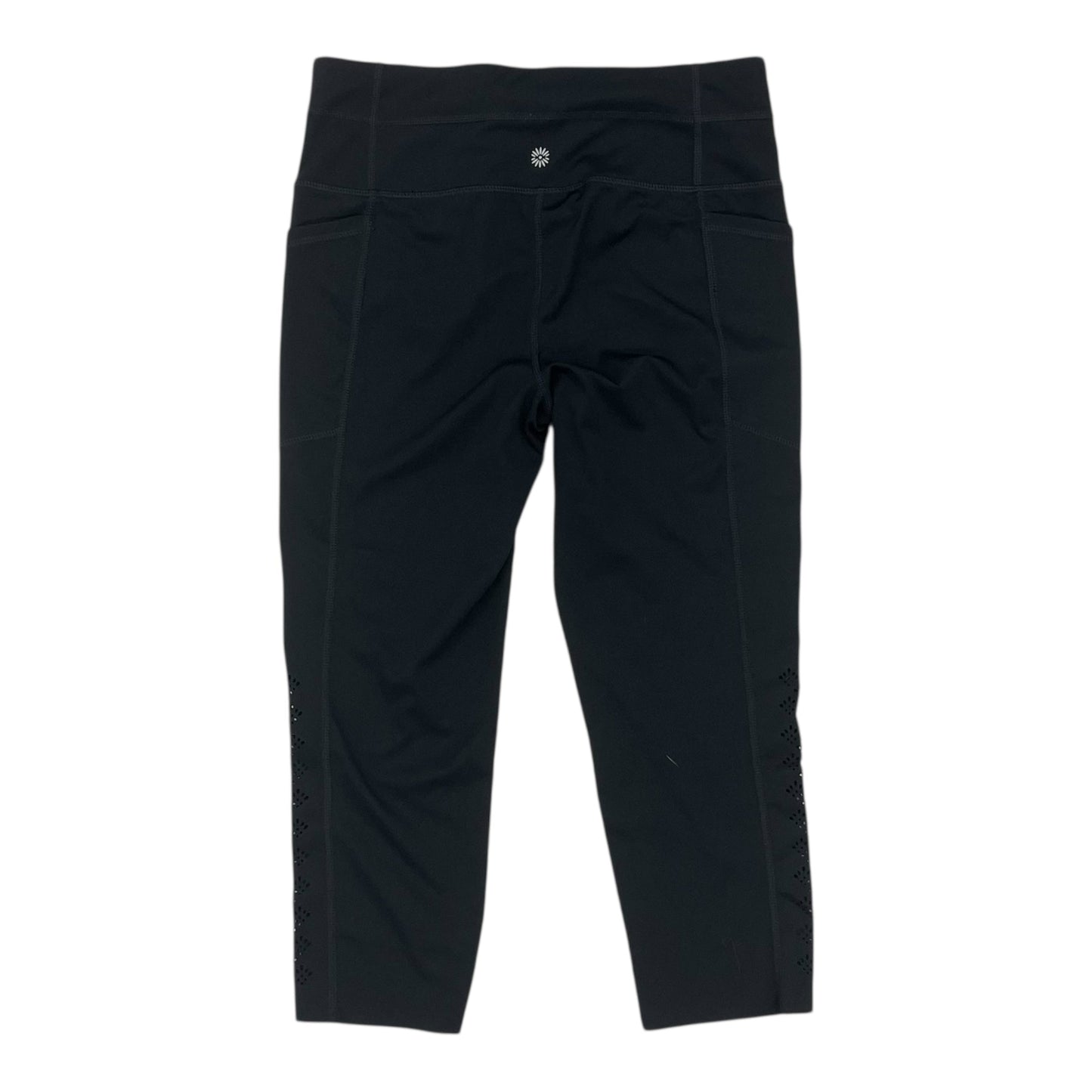 Athletic Leggings Capris By Tangerine In Black, Size:S