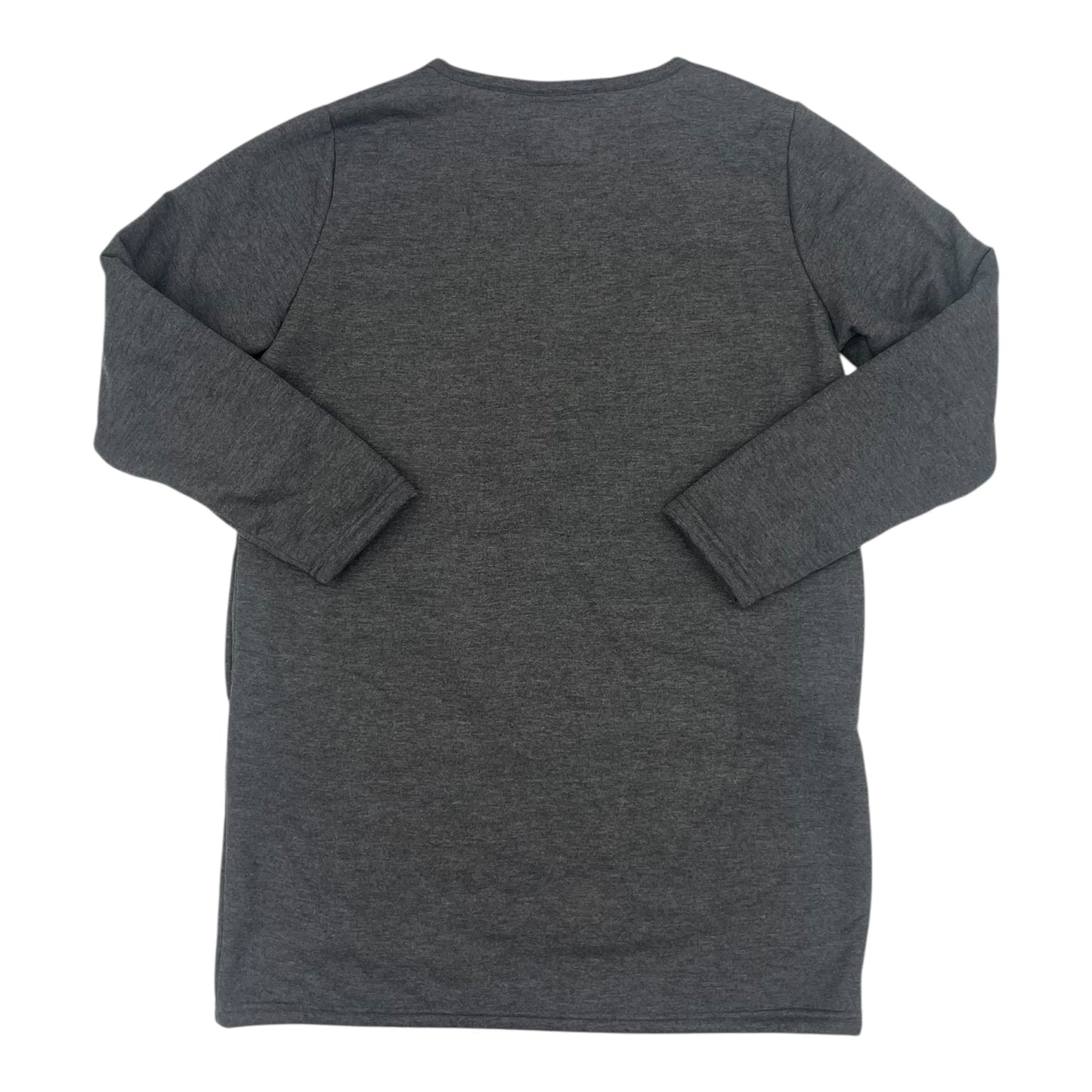 Sweatshirt Crewneck By Simply Southern In Grey, Size:L