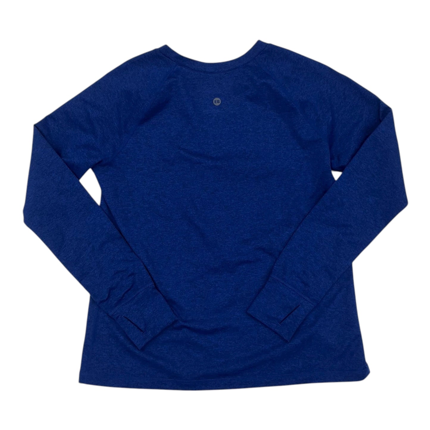 Athletic Top Ls Crewneck By Eddie Bauer In Blue, Size:Xl