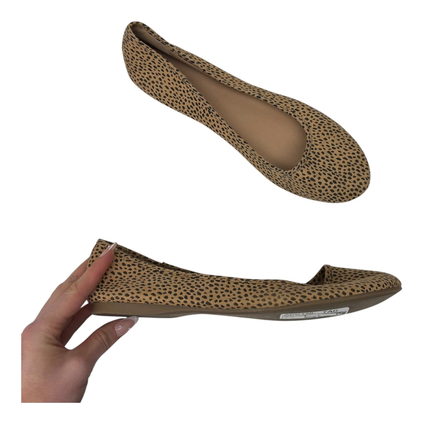 Shoes Flats By Universal Thread In Leopard Print, Size:10