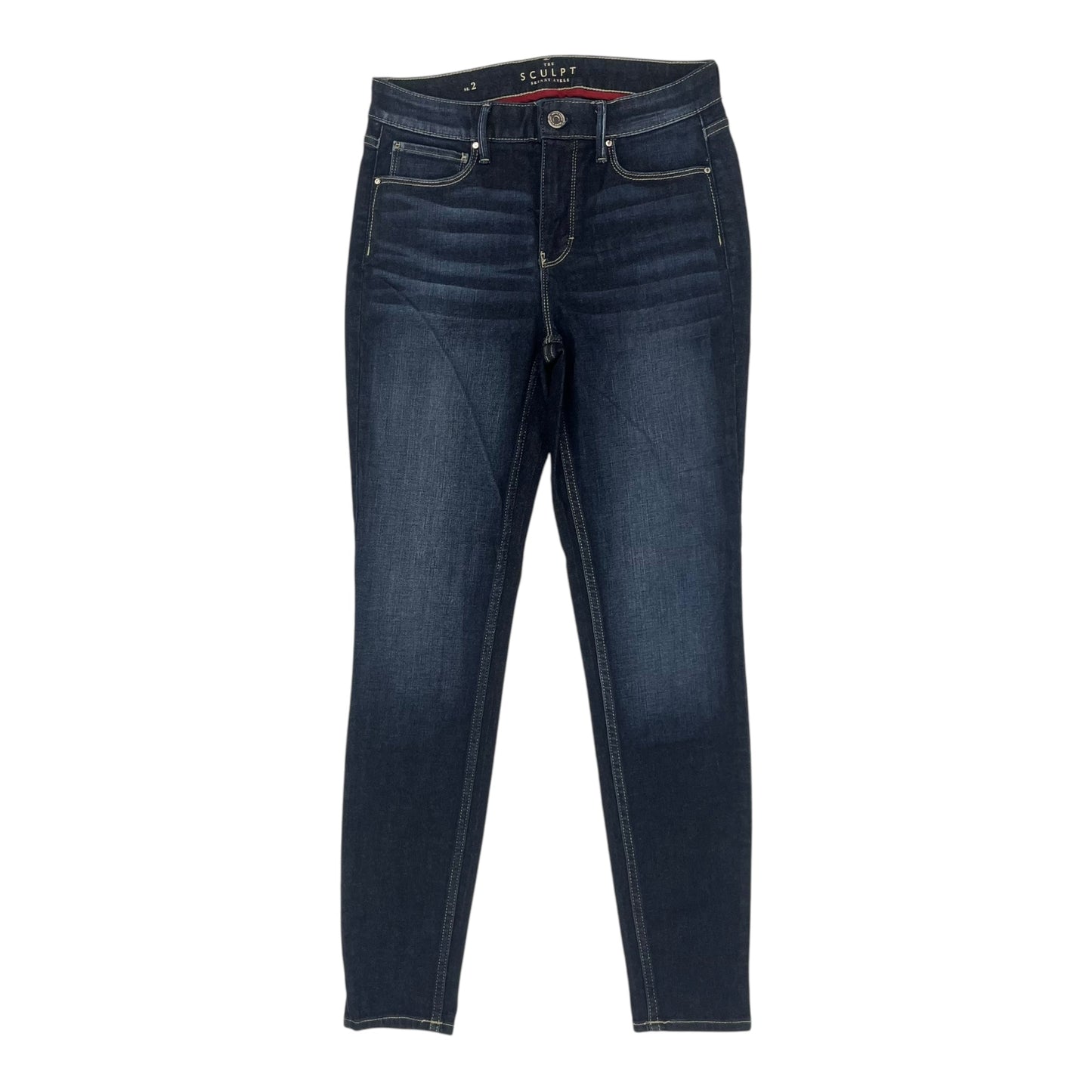 Jeans Skinny By White House Black Market In Blue Denim, Size:2