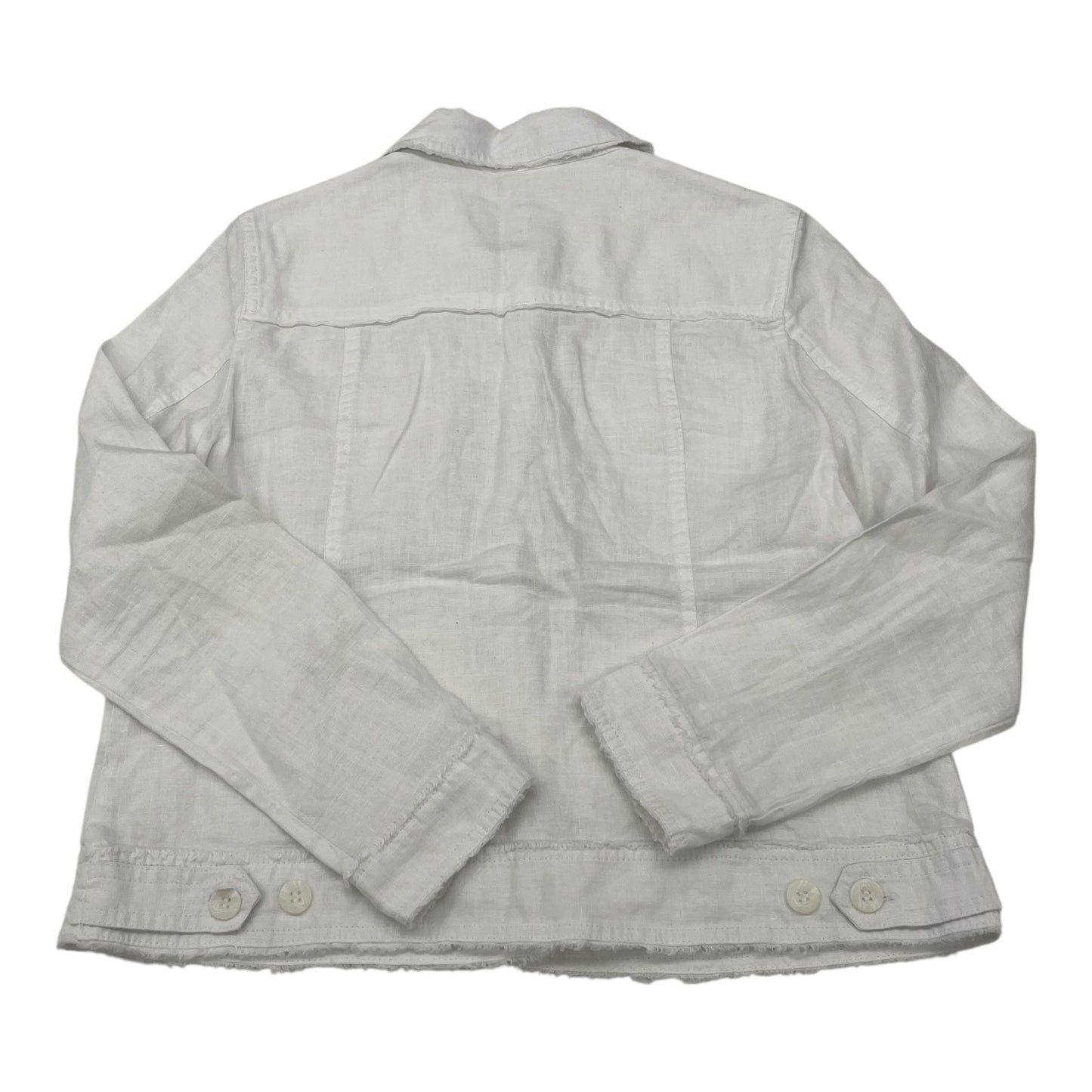 Jacket Other By Clothes Mentor In Cream, Size:M