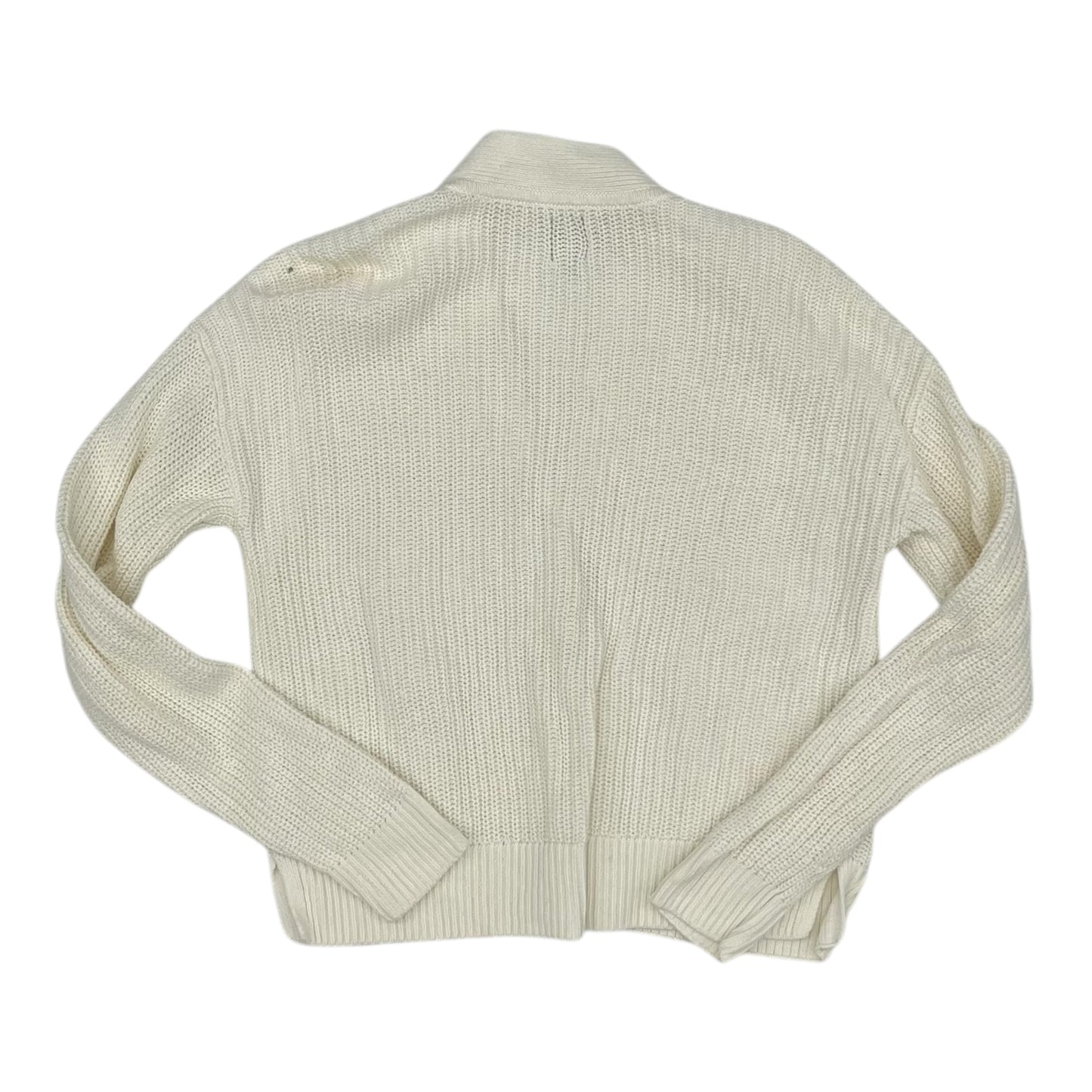 Sweater Cardigan By Gap In Tan, Size:M