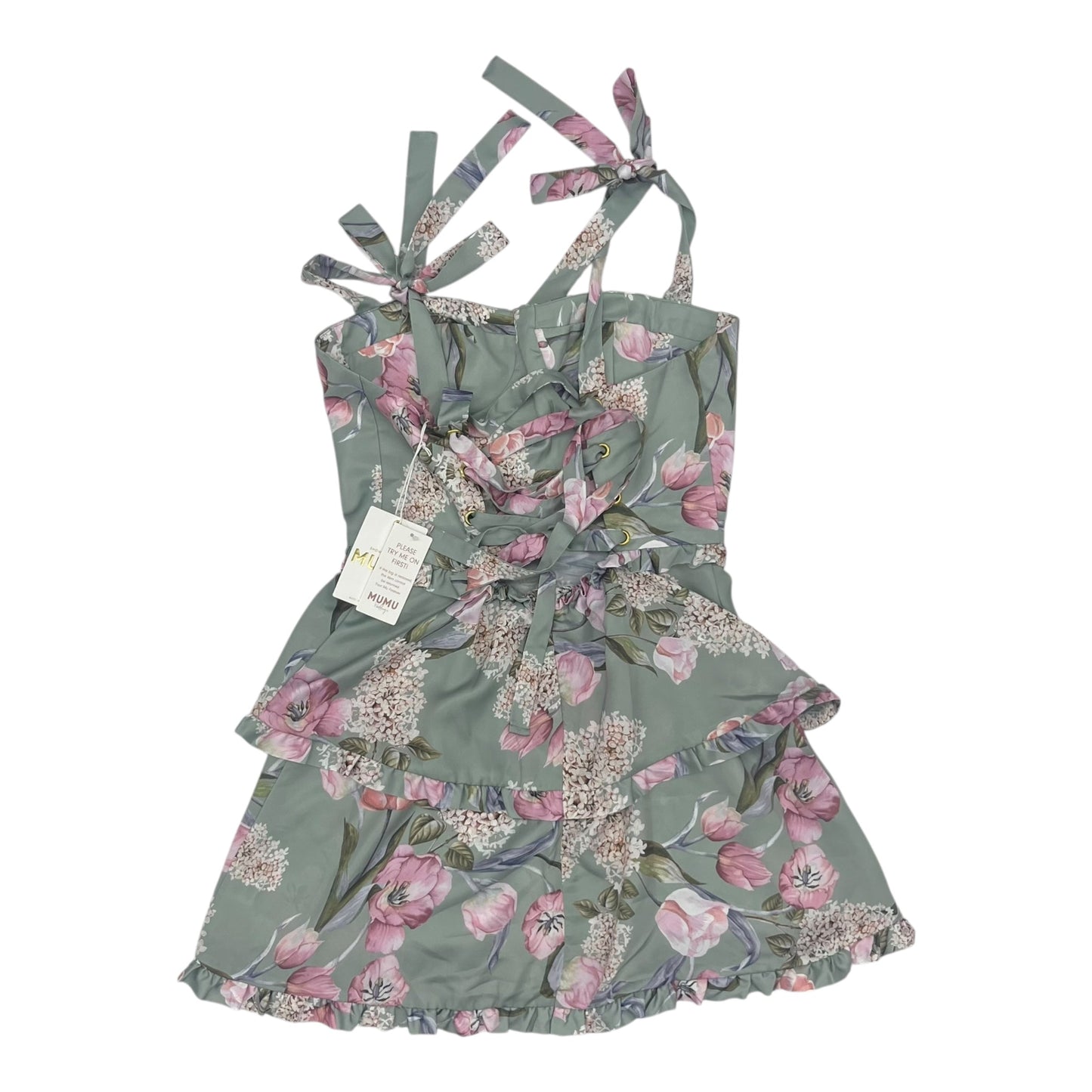 Dress Party Short By Show Me Your Mumu In Green, Size:L