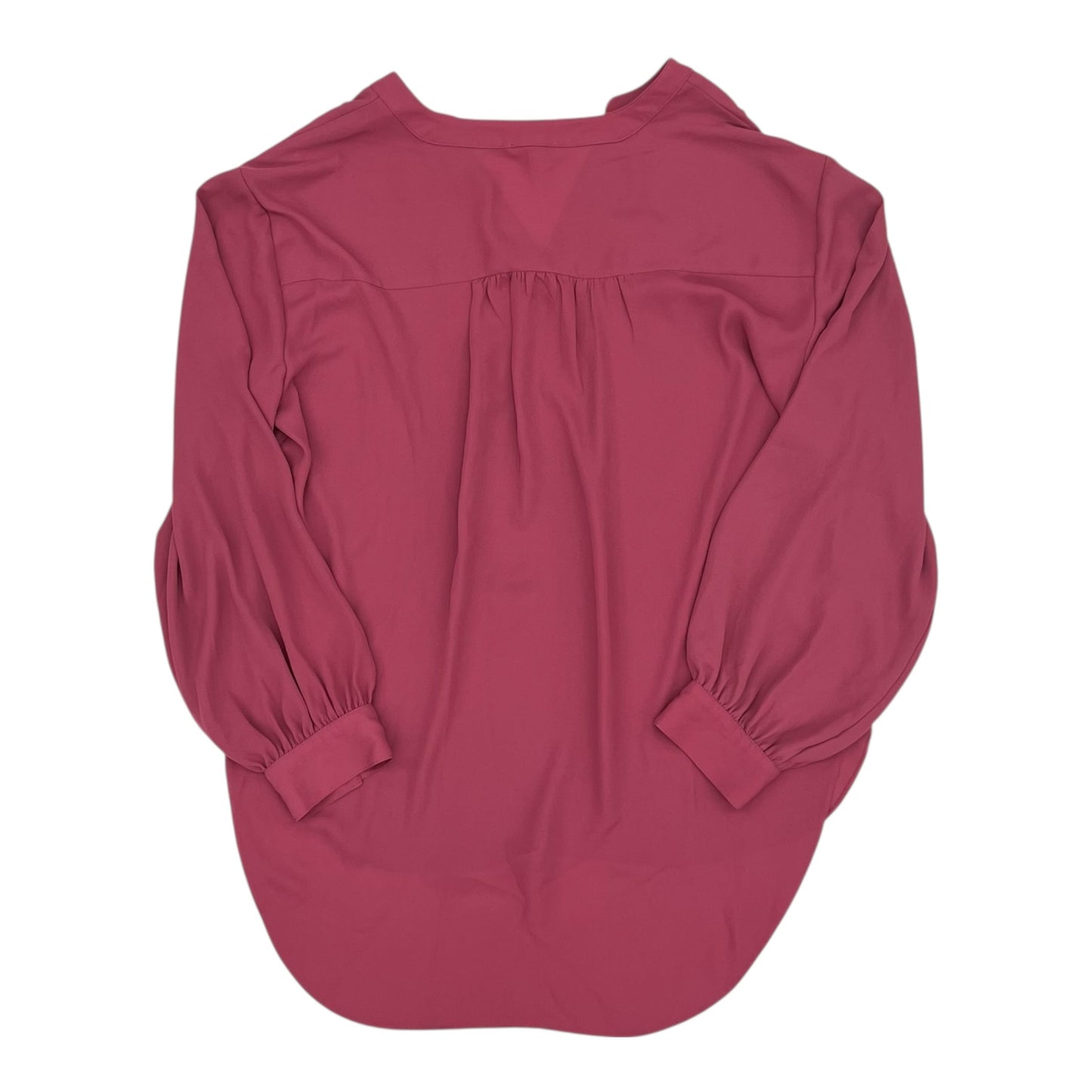 Blouse 3/4 Sleeve By Maurices In Pink, Size:Xl