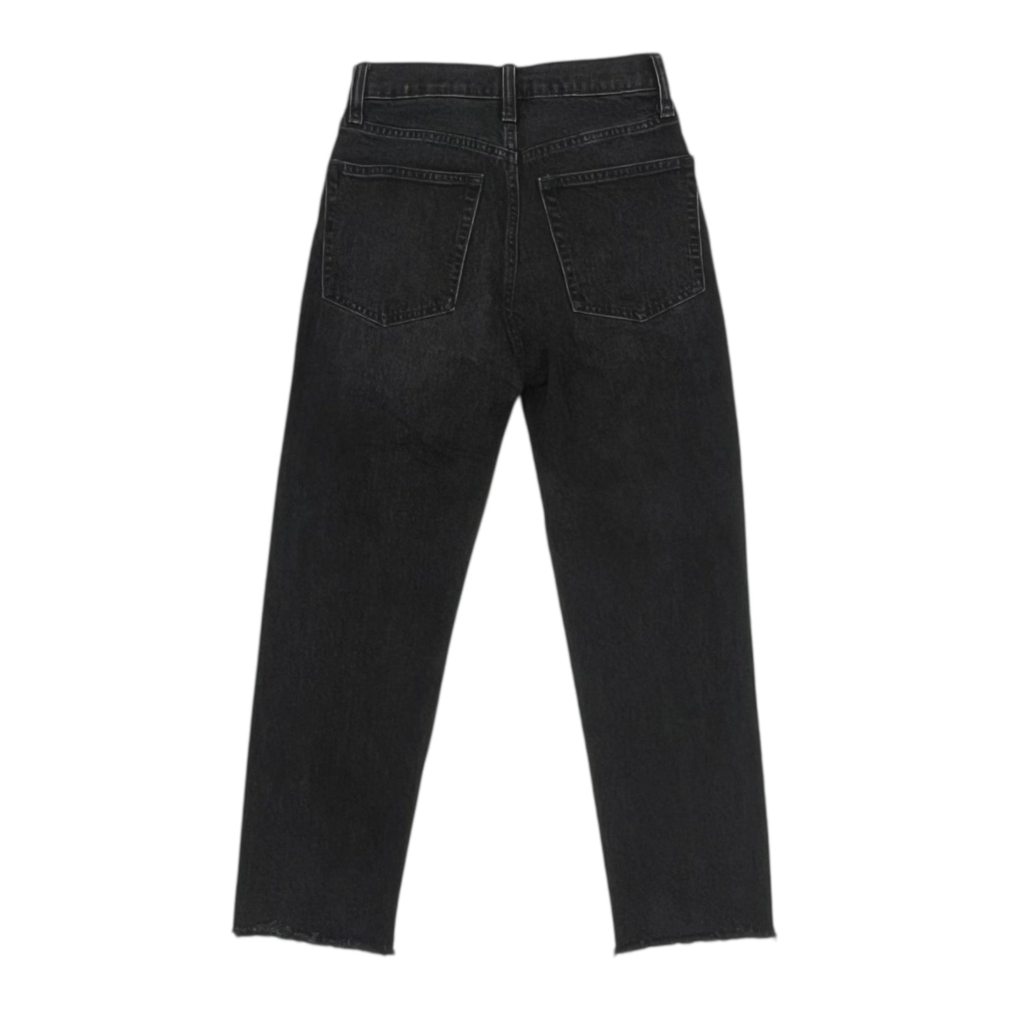 Jeans Straight By Gap In Black Denim, Size:0P