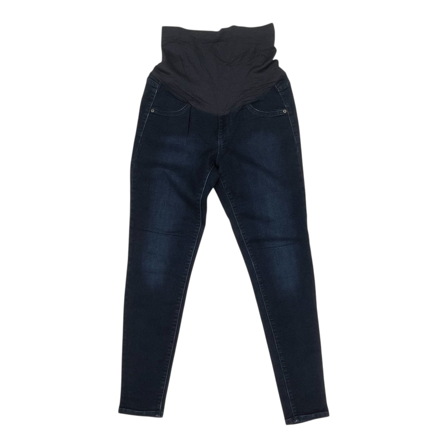 Mat Jeans By A Glow In Blue Denim, Size:8L